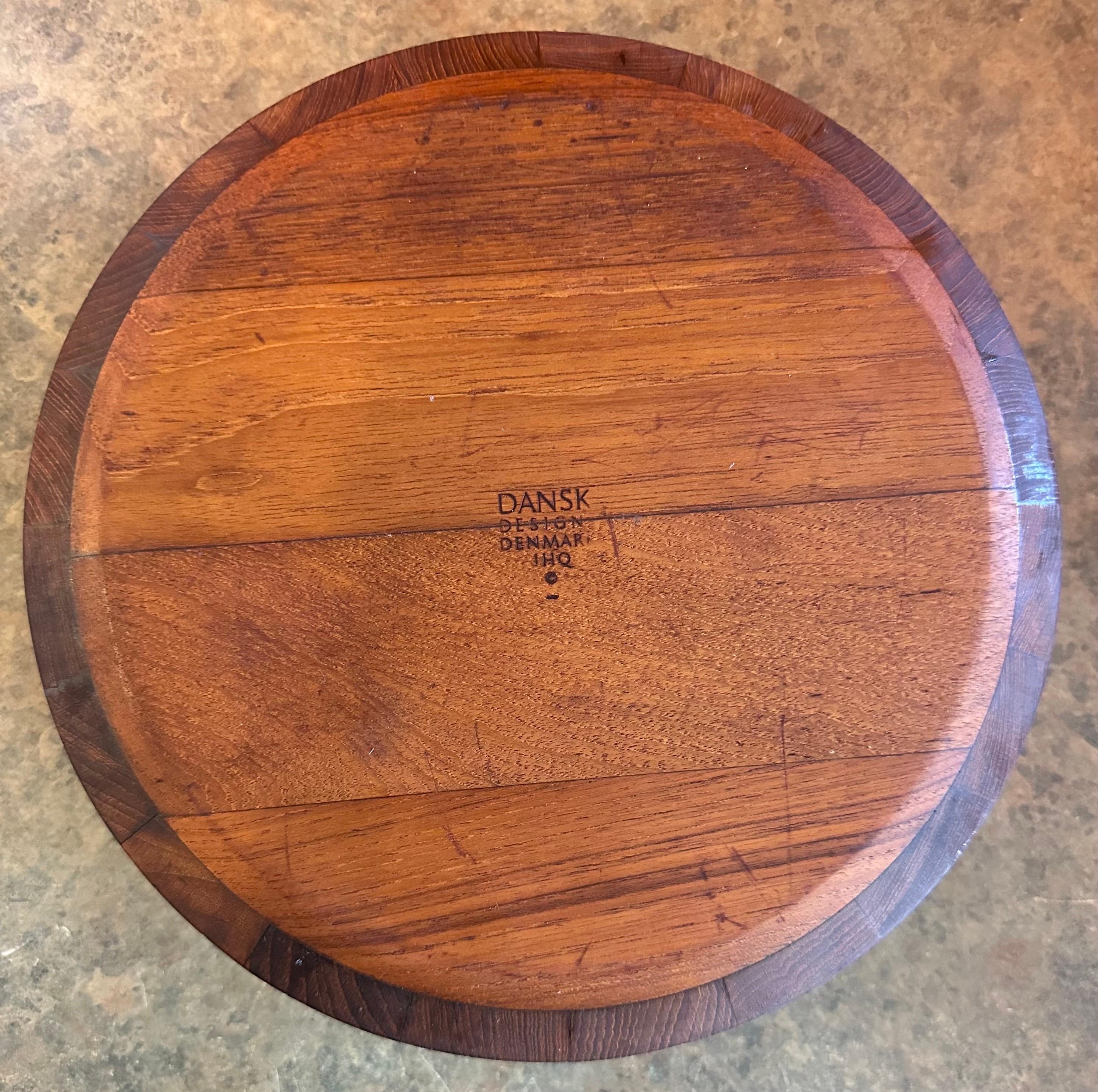 Cuenco moderno danés de teca tallada por Jens Quistgaard para Dansk en venta 4