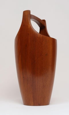 Danish Modern Staved Teak "Congo" Ice Bucket by Jens Quistgaard for Dansk