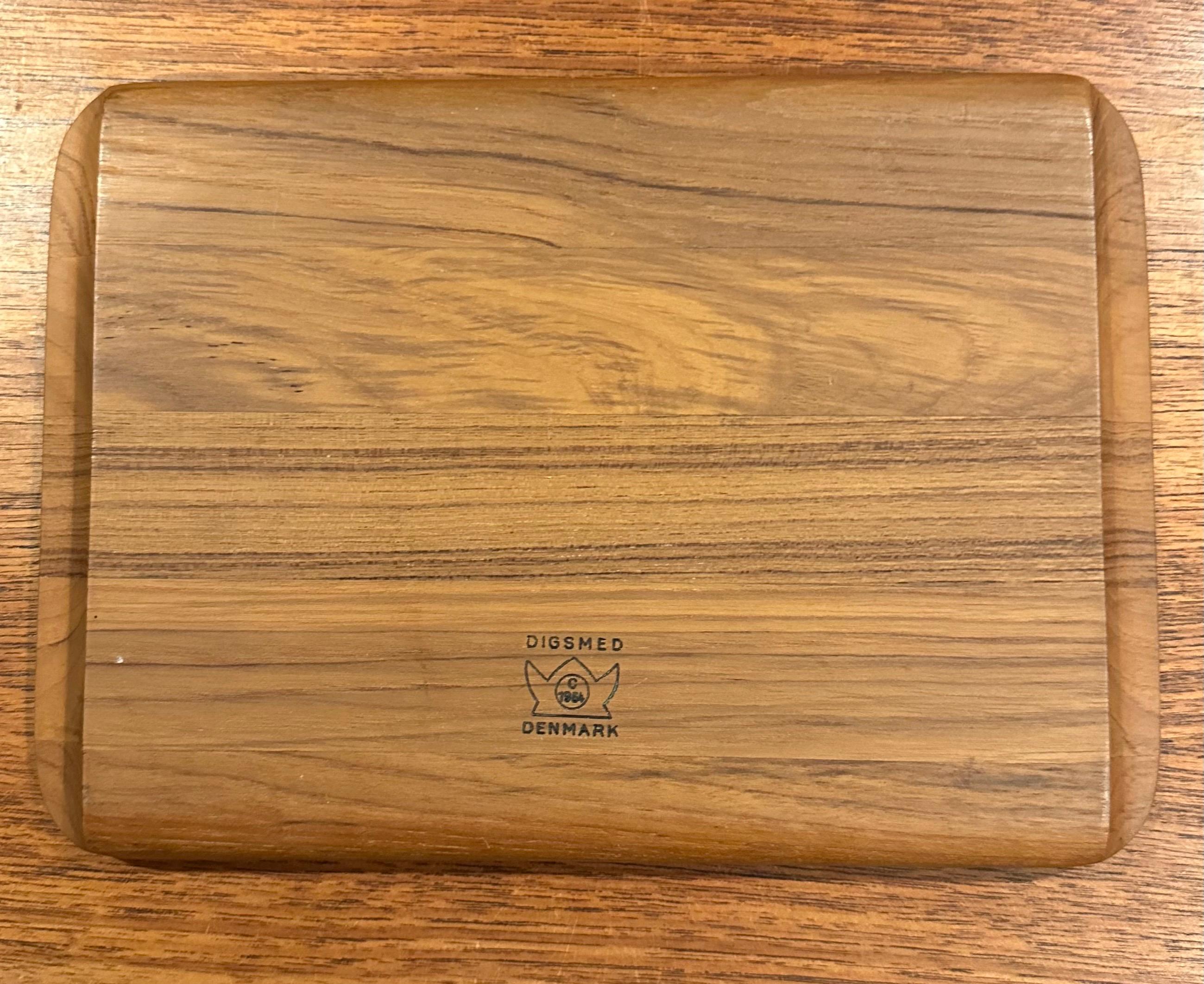 Cascanueces y cuenco daneses modernos de madera de teca por Flemming Digsmed para Nissen en venta 3