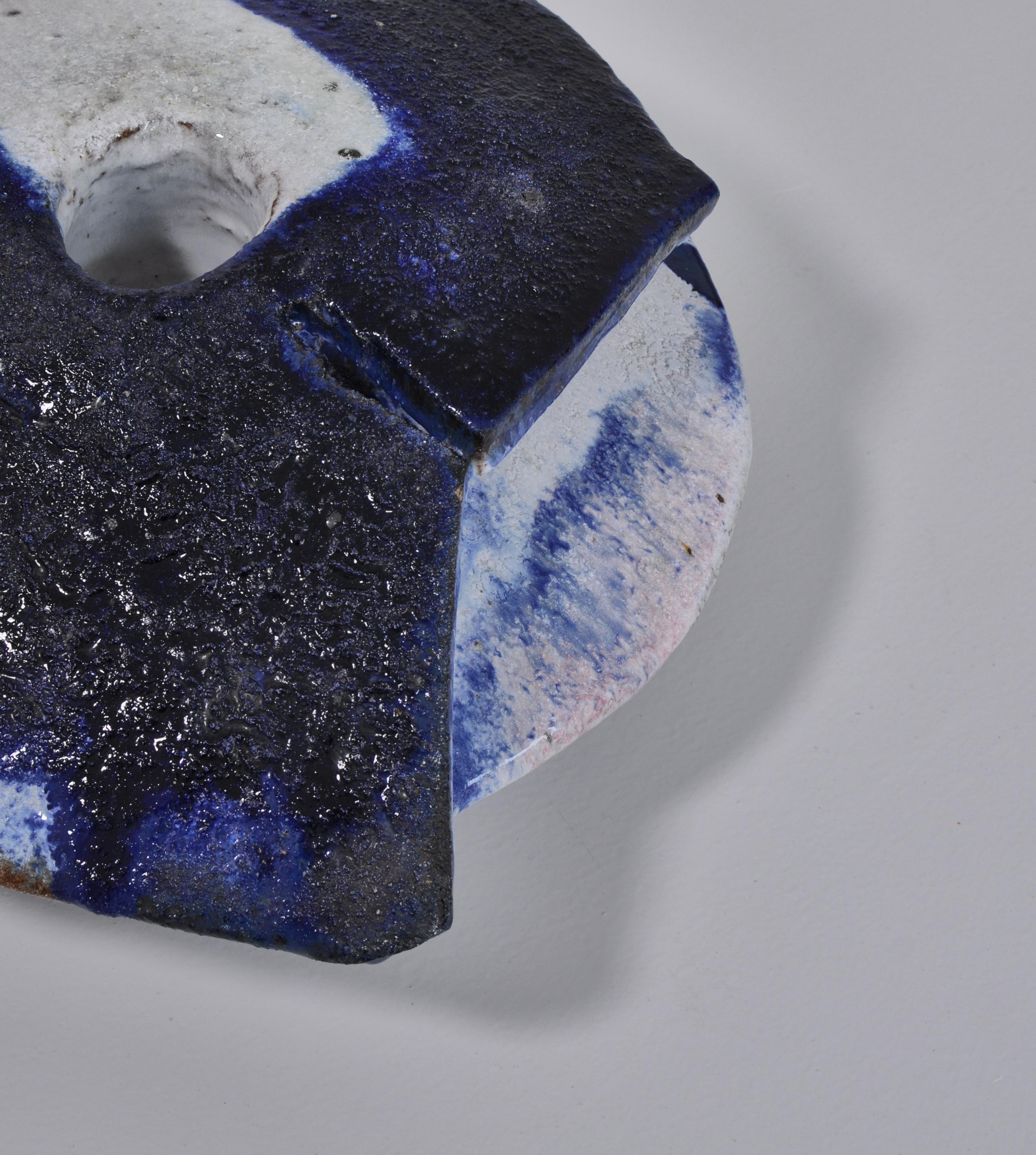 Danois Sculpture abstraite danoise moderne en grès d'Ole Bjrn Krger, années 1960 en vente