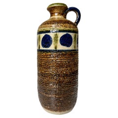 Dänische Moderne Flaschenvase aus Steinzeug, 1960er Jahre