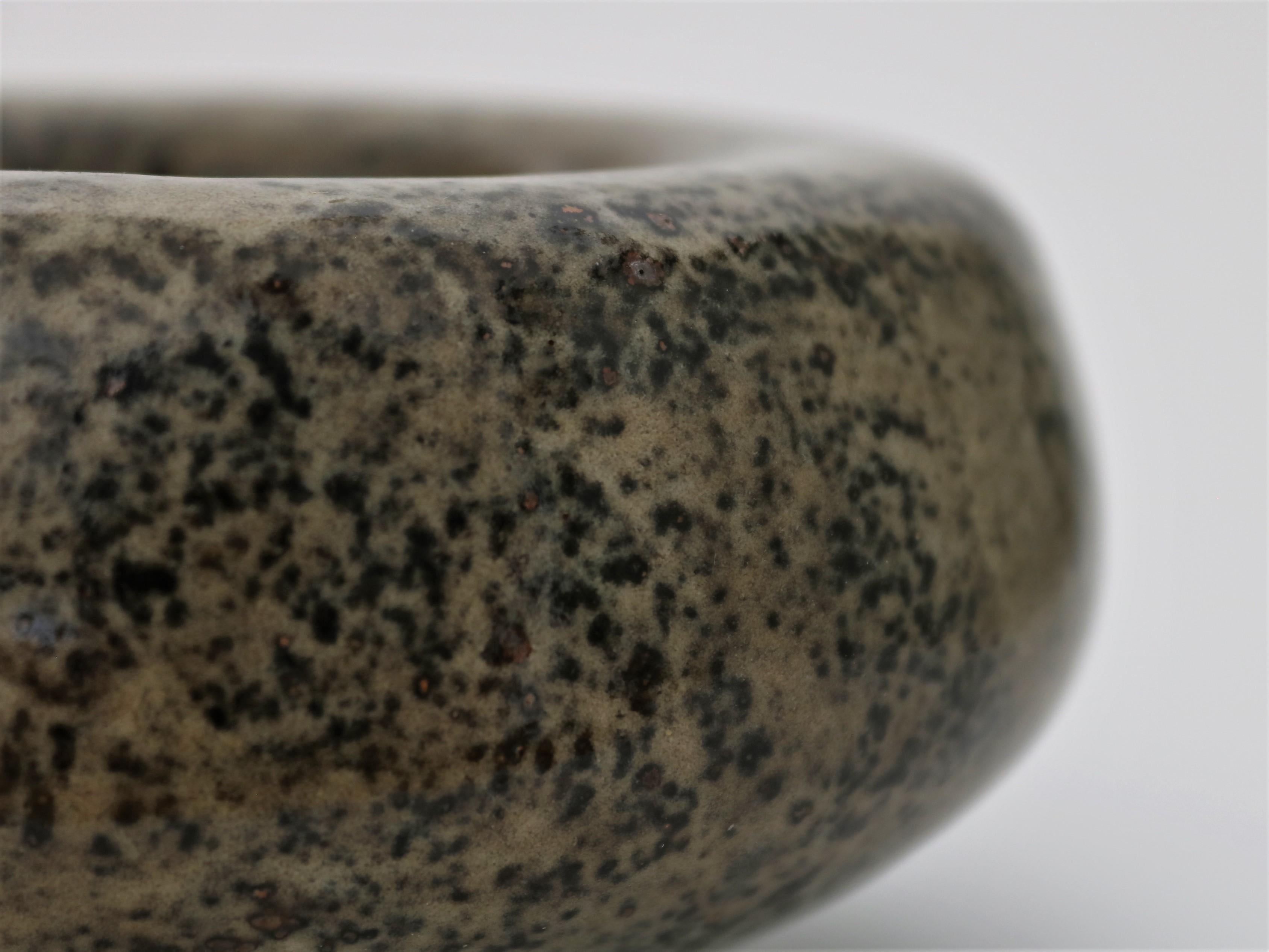 Ceramic Danish Modern Stoneware Bowl by Alev Siesbye for Royal Copenhagen, 1960s