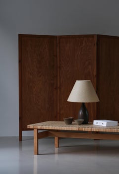 Danish Modern Stoneware Table Lamp by Saxbo,  Eva Staehr-Nielsen, Denmark, 1940s