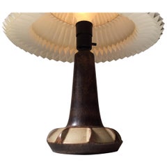 Danish Modern Stoneware Table Lamp from Michael Andersen & Son, 1970s
