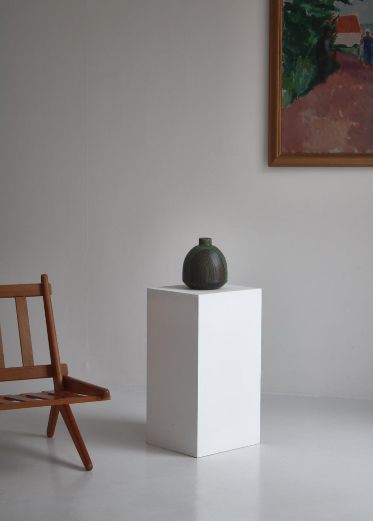 Danish Modern Stoneware Vase by Eva Stæhr-Nielsen Made at 