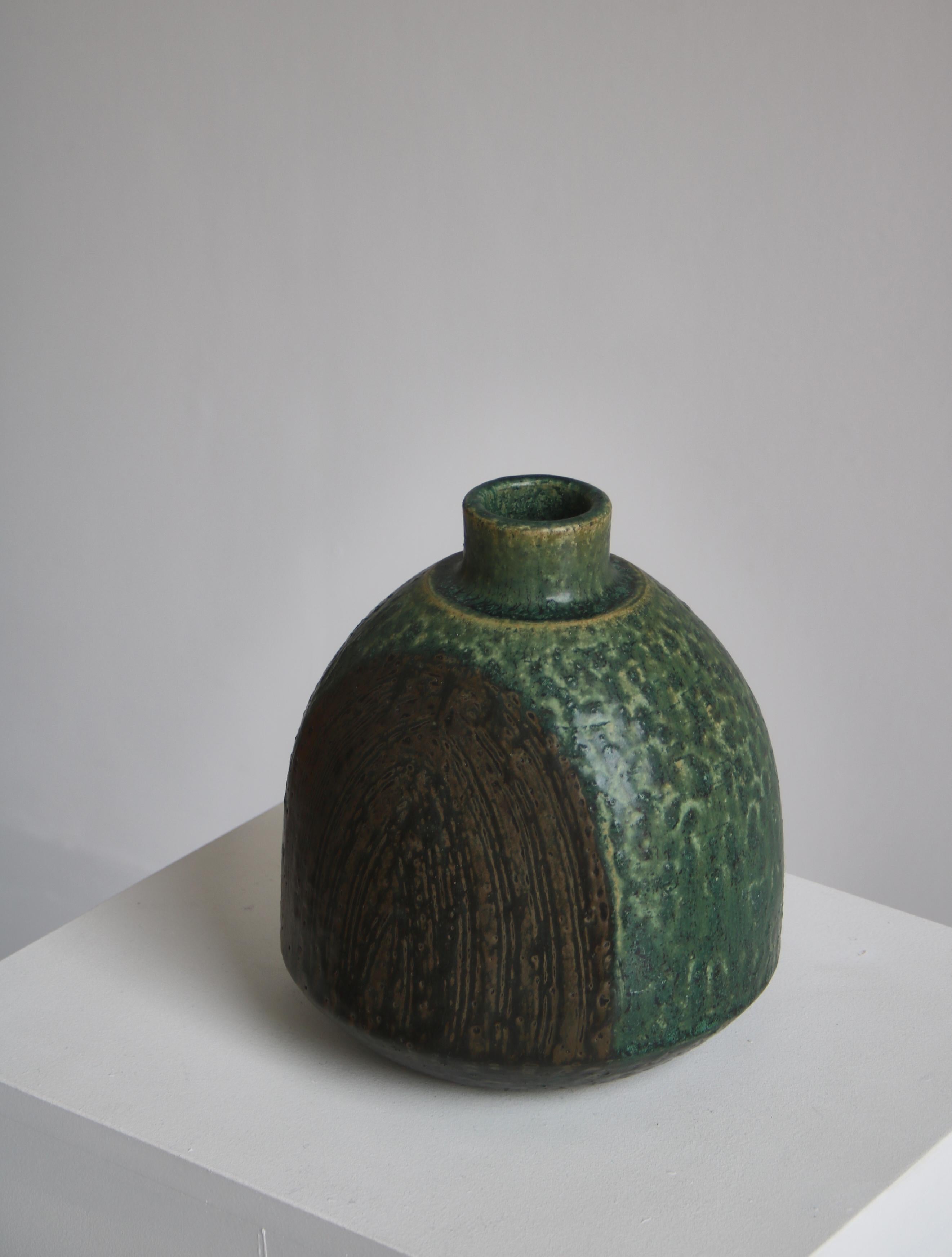 Mid-20th Century Danish Modern Stoneware Vase by Eva Stæhr-Nielsen Made at 