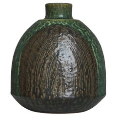 Danish Modern Stoneware Vase by Eva Stæhr-Nielsen Made at "Saxbo" 1960s