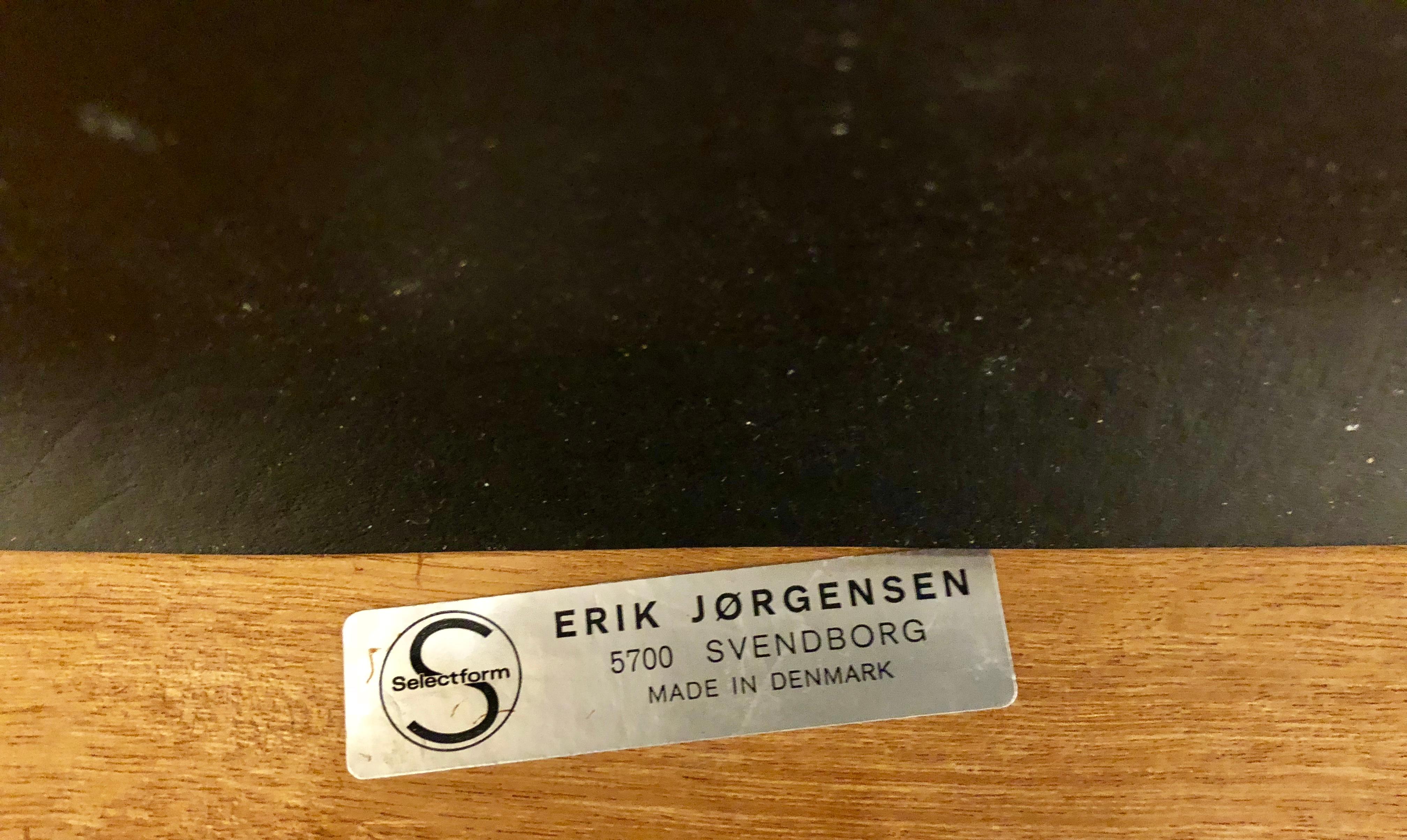 20th Century Danish Modern Stool by Erik Jorgensen