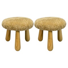 Wood Footstools