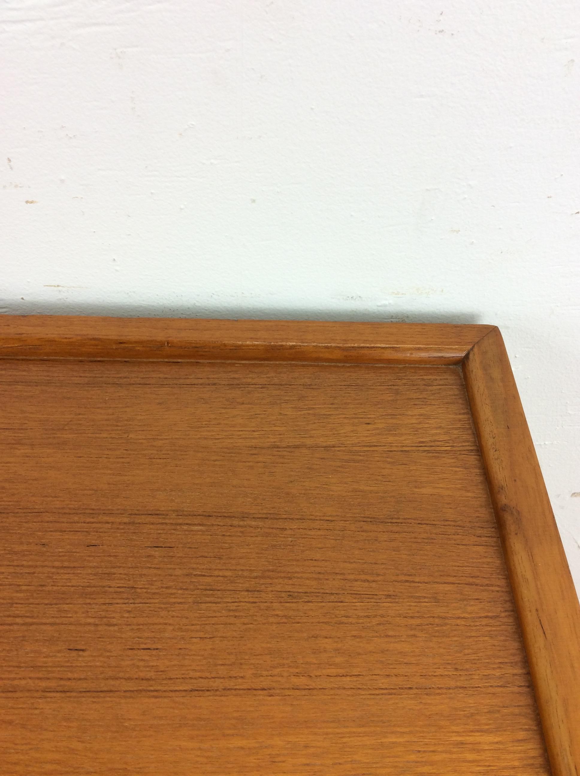 Dänische Modern Style Teak Decke Truhe im Angebot 3