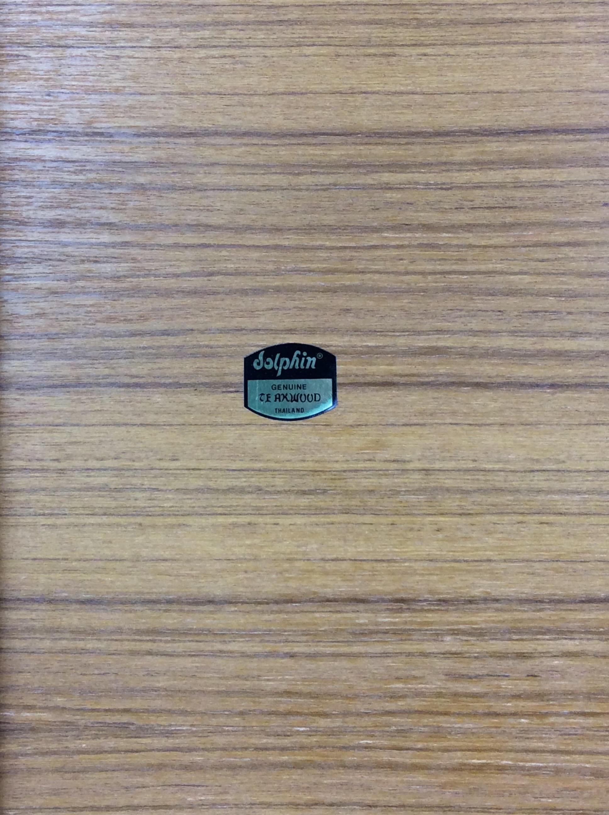 Dänische Modern Style Teak Decke Truhe im Angebot 9