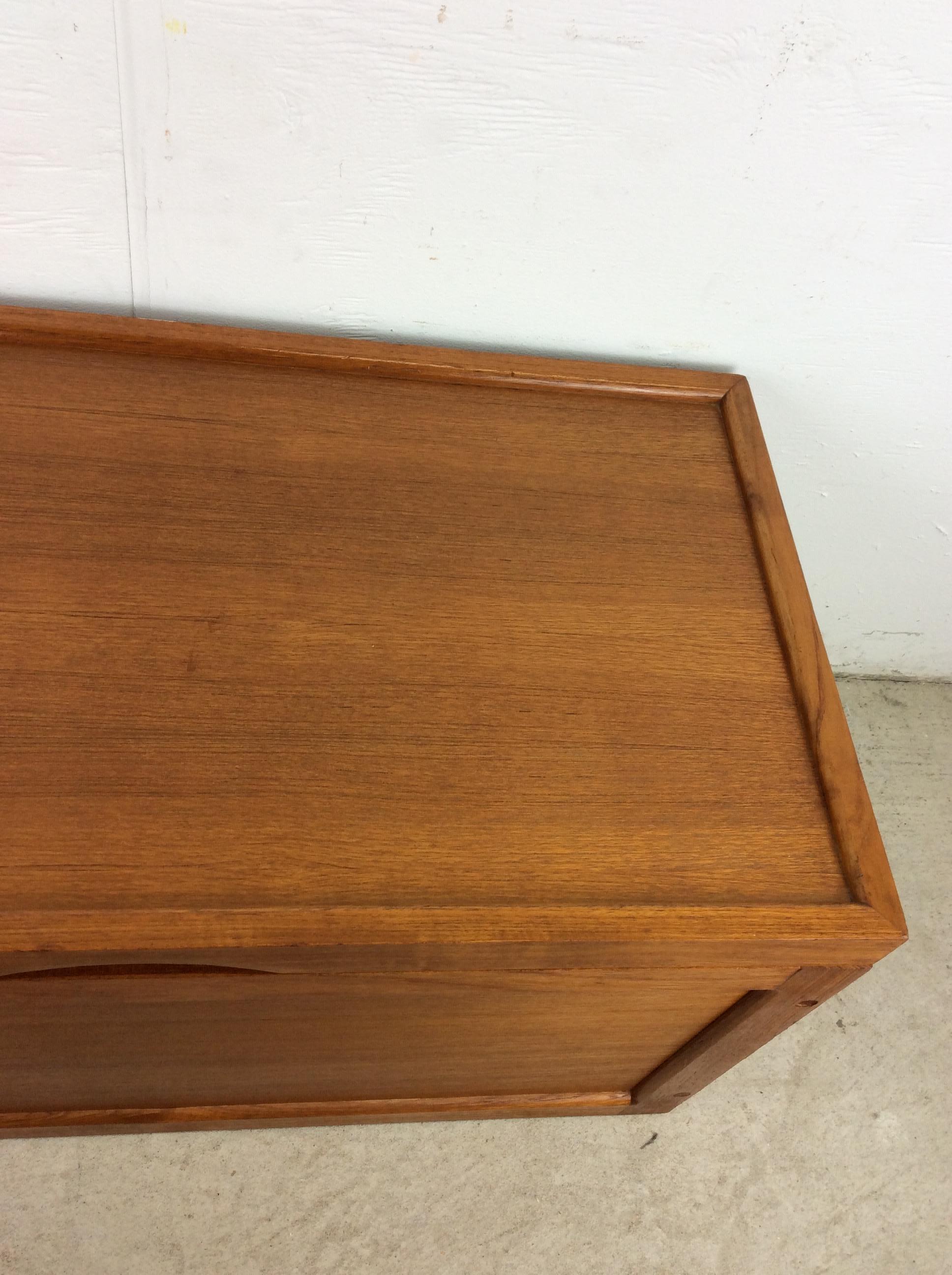 Dänische Modern Style Teak Decke Truhe (Teakholz) im Angebot