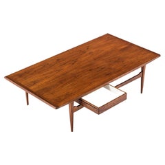 Danish Modern Style Teak Coffee Cocktail Table by MM Moreddi, Sweden, C. 1960s