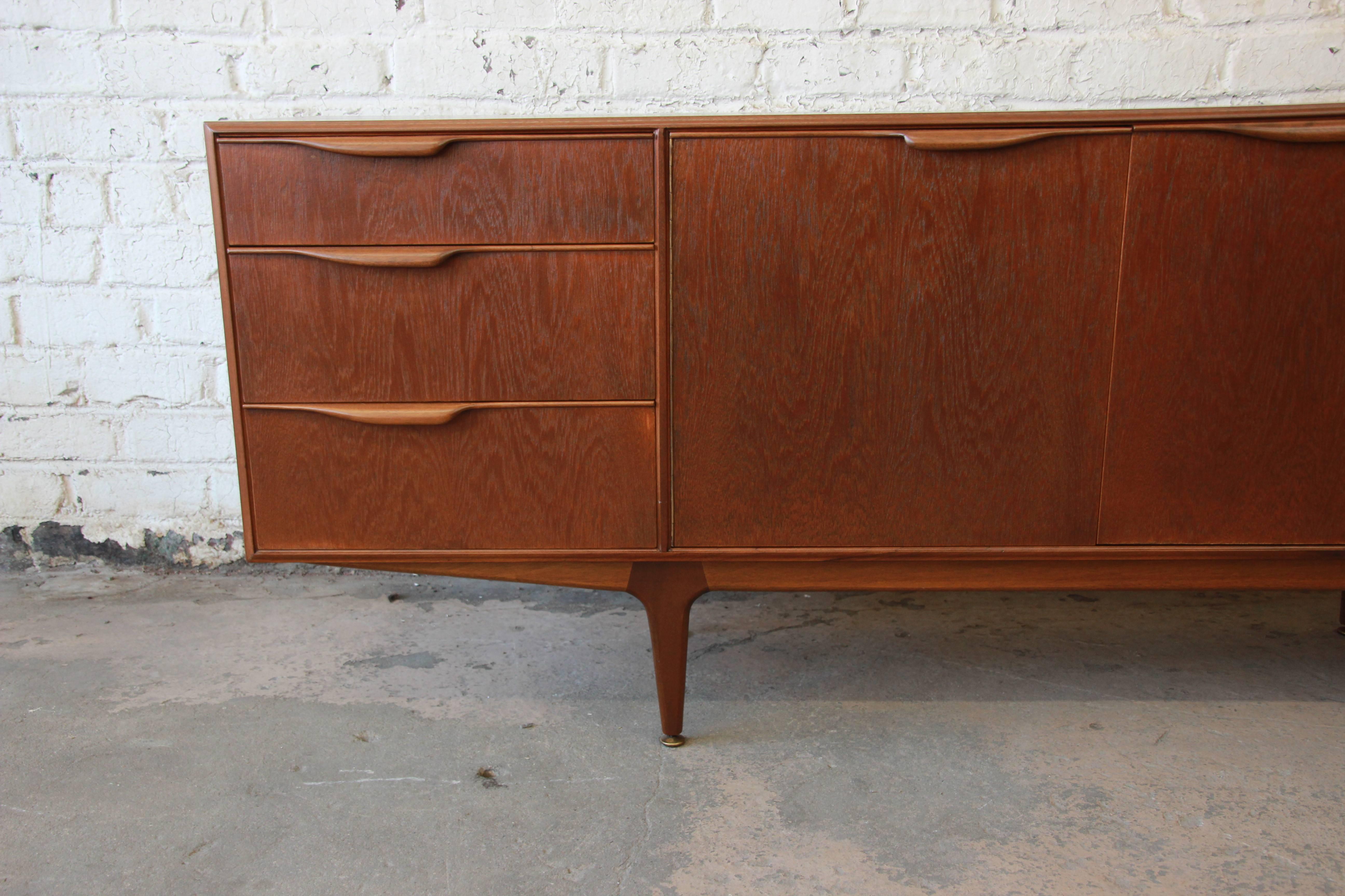 Scandinavian Modern Danish Modern Style Teak Credenza by A.H. McIntosh