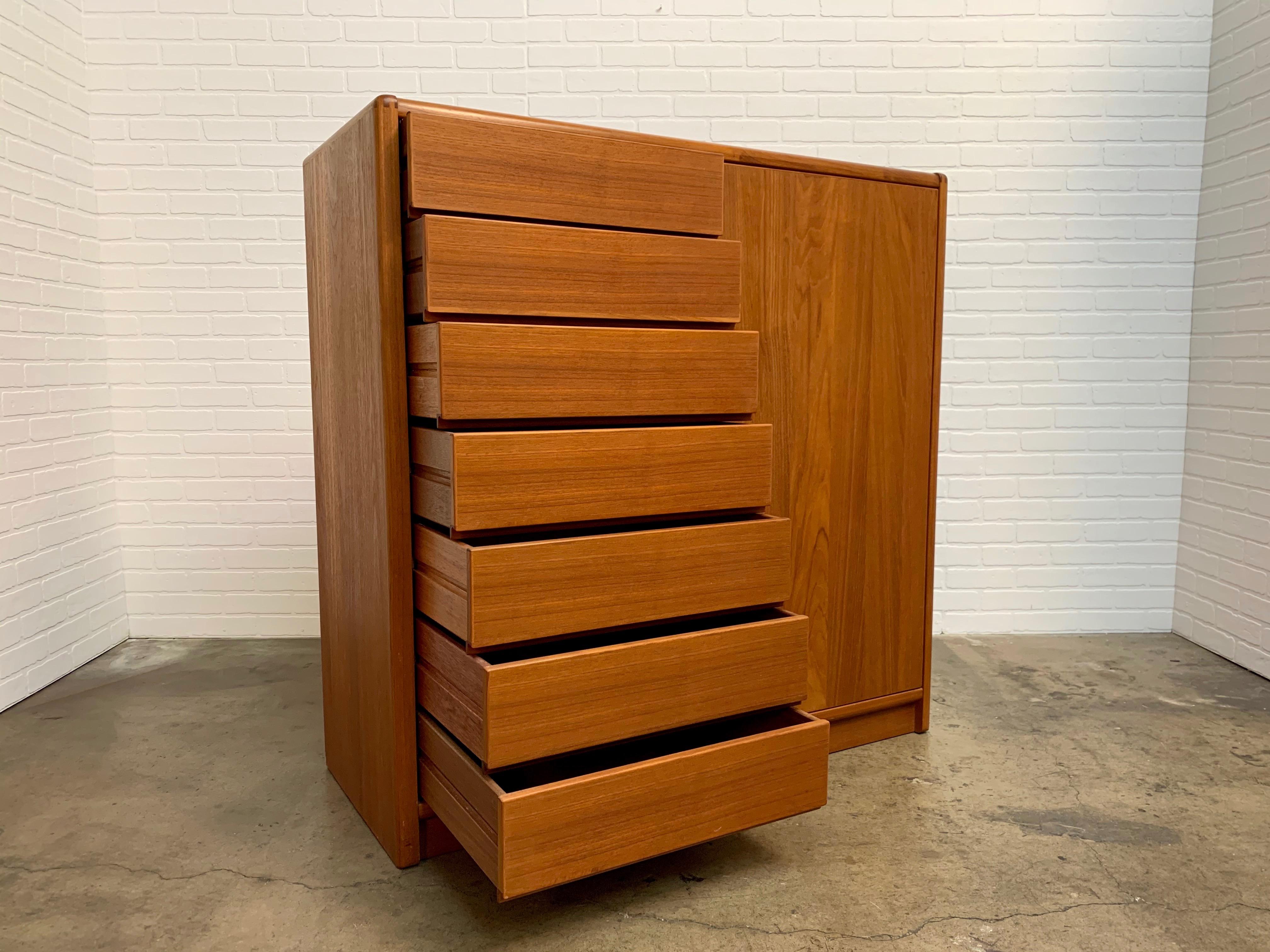 danish teak wardrobe