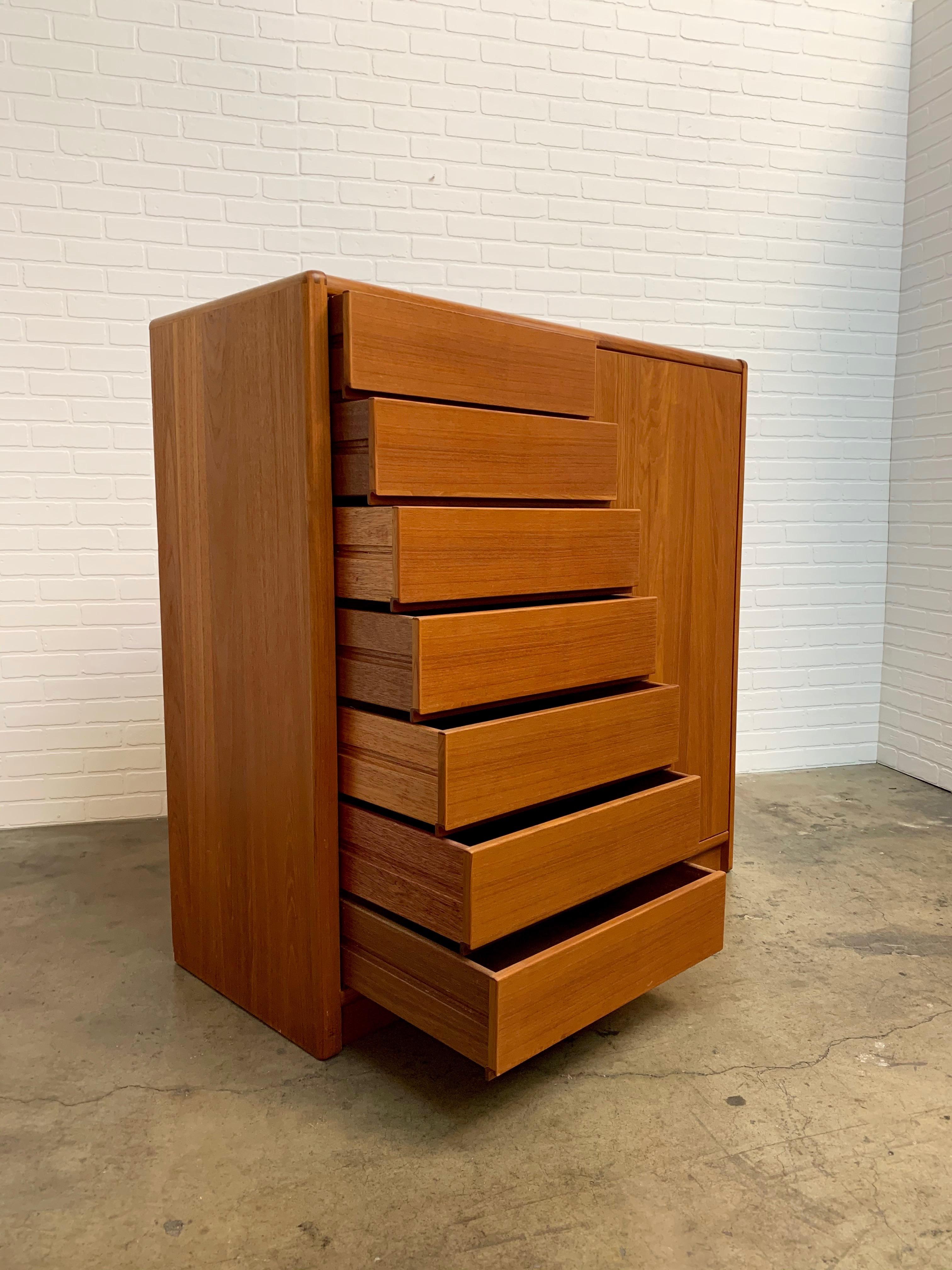 Scandinavian Modern Danish Modern Style Teak Wardrobe