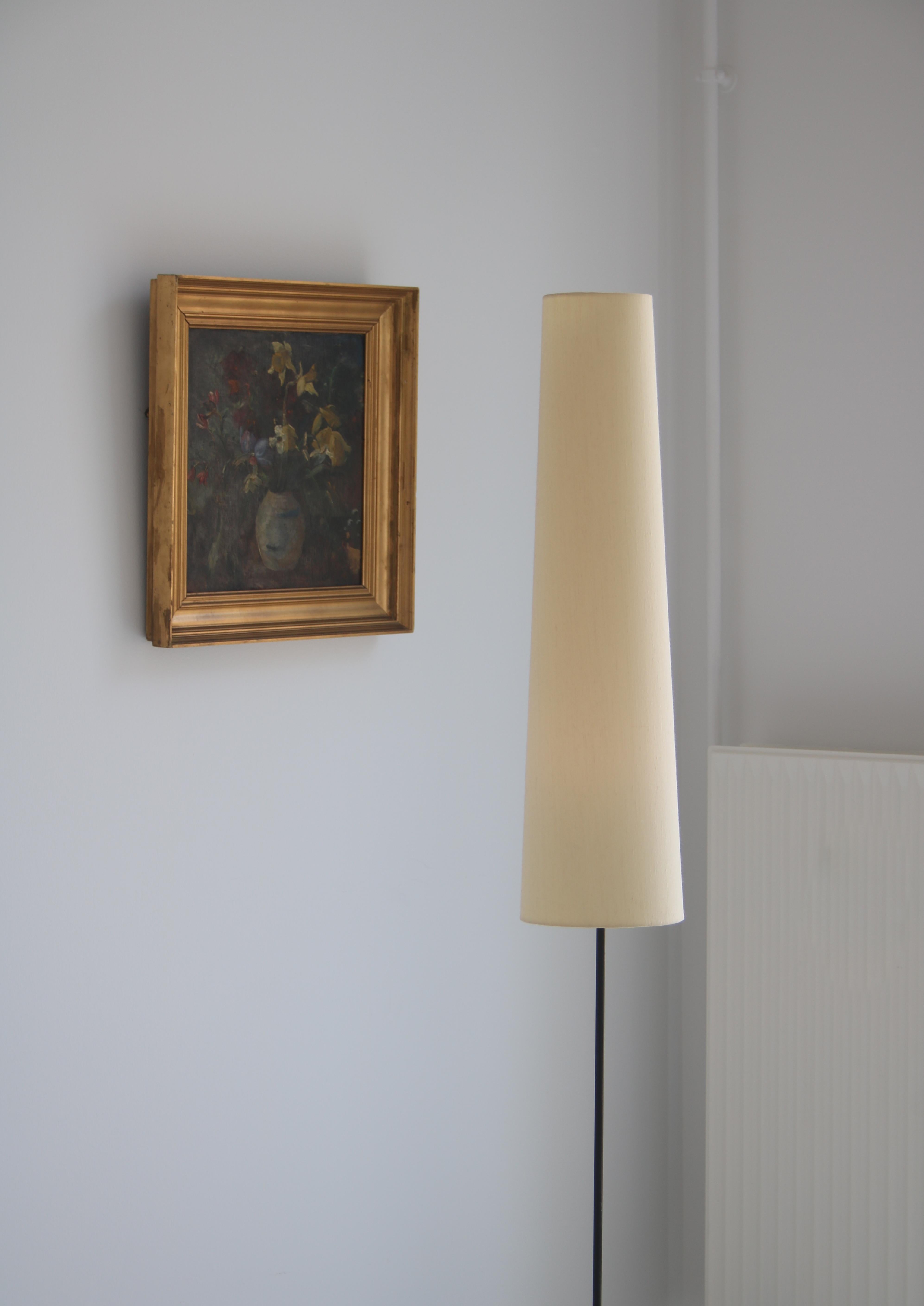 Danish Modern Svend Aage Holm Sørensen Floor Lamp in Teak and Cast Iron, 1960s 6