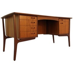 Vintage Danish Modern Svend Aage Madsen Teak Desk