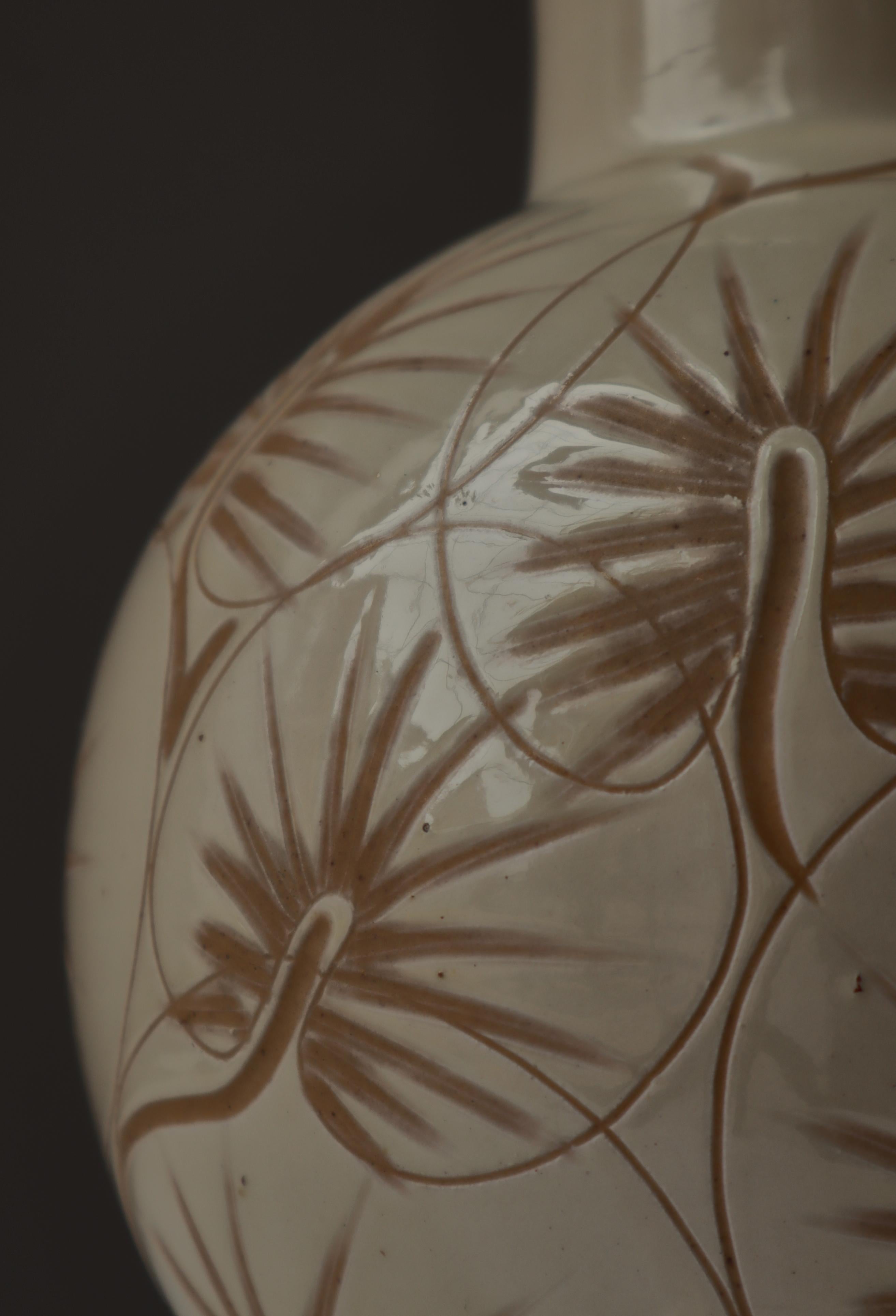 Lampe de table moderne danoise par Astrid Tjalk pour Kähler Ceramics, Danemark, années 1950 en vente 5