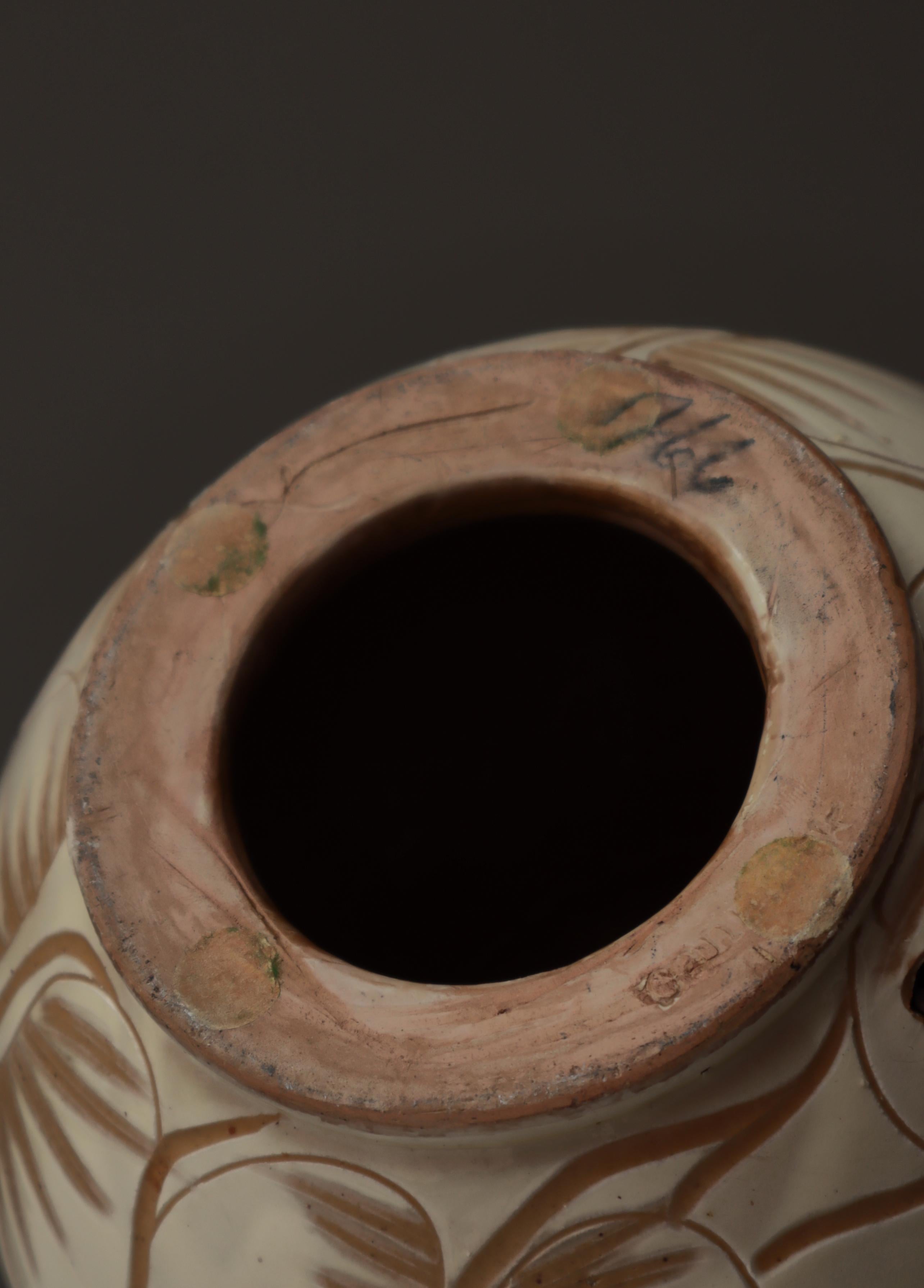 Lampe de table moderne danoise par Astrid Tjalk pour Kähler Ceramics, Danemark, années 1950 en vente 7