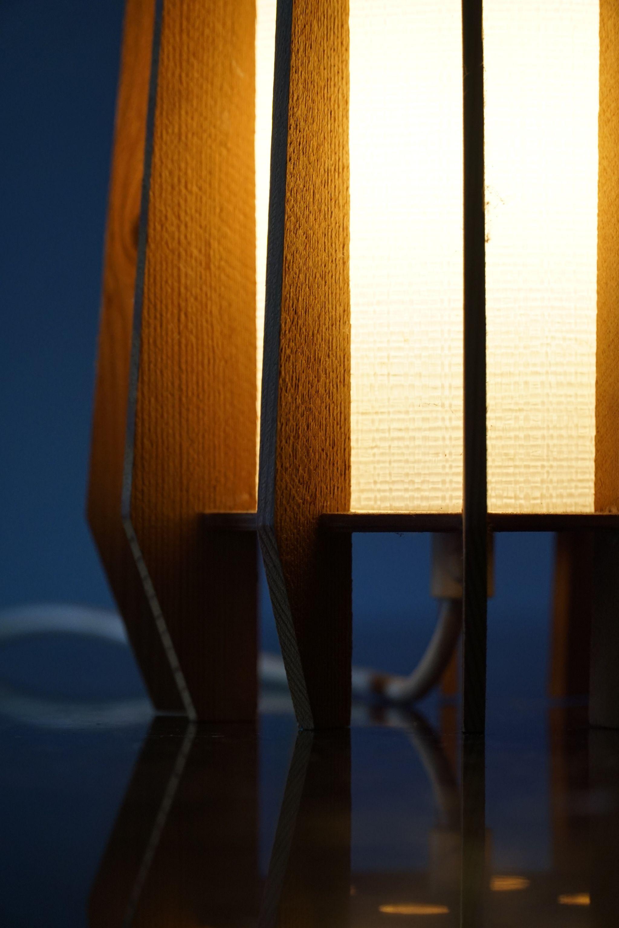 Danish Modern Table / Pendant Lights in Pine, Made by Ib Fabiansen, Fog & Mørup 5