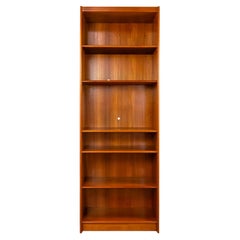 Libreria danese moderna alta in teak