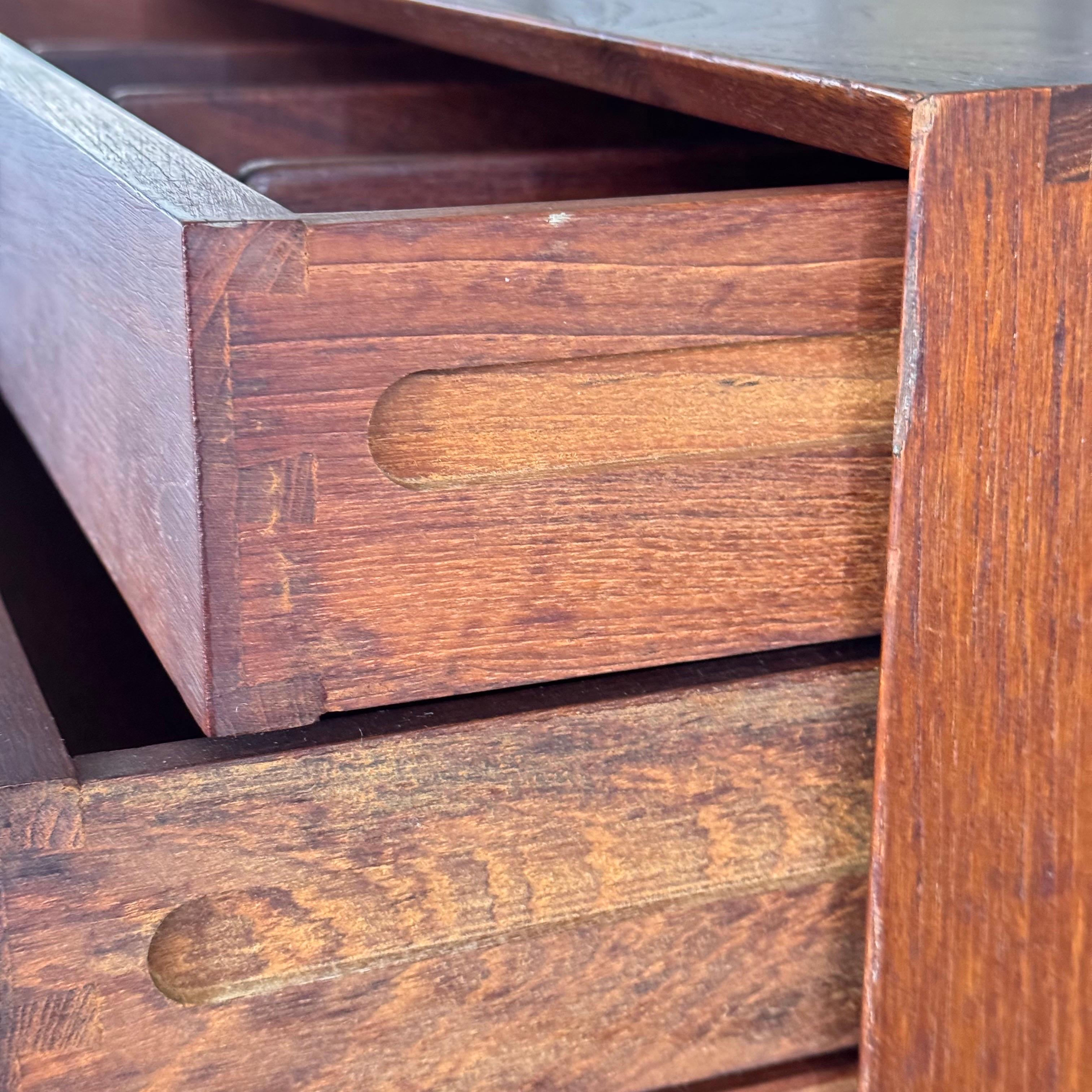 Danish Modern Tambour Credenza by Peter Hvidt & Orla Mølgaard-Nielsen, 1960s For Sale 5