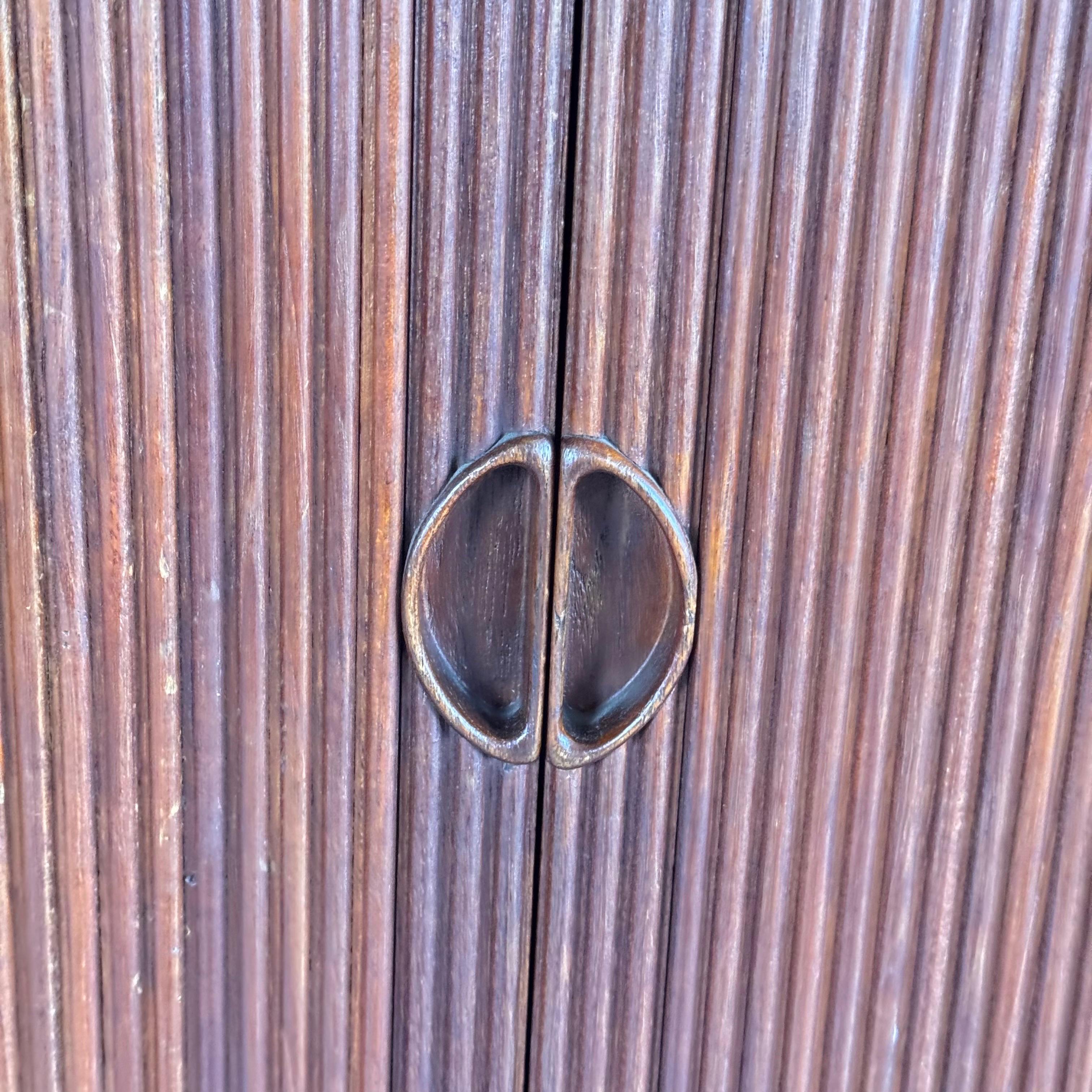 Danish Modern Tambour Credenza by Peter Hvidt & Orla Mølgaard-Nielsen, 1960s For Sale 12