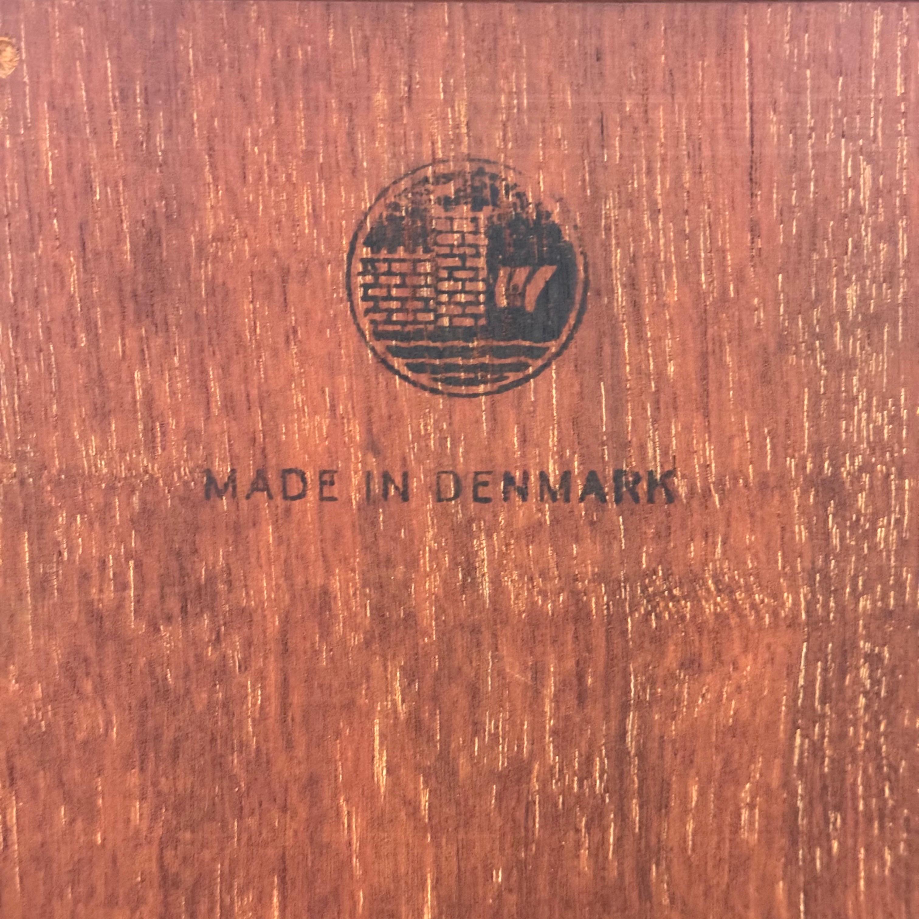 Danish Modern Tambour Credenza by Peter Hvidt & Orla Mølgaard-Nielsen, 1960s For Sale 13