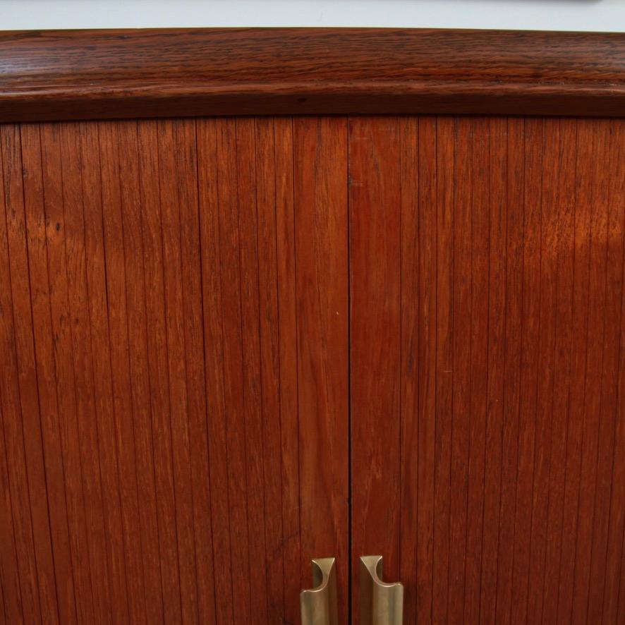 Danish Modern Tambour Door Sideboard 5