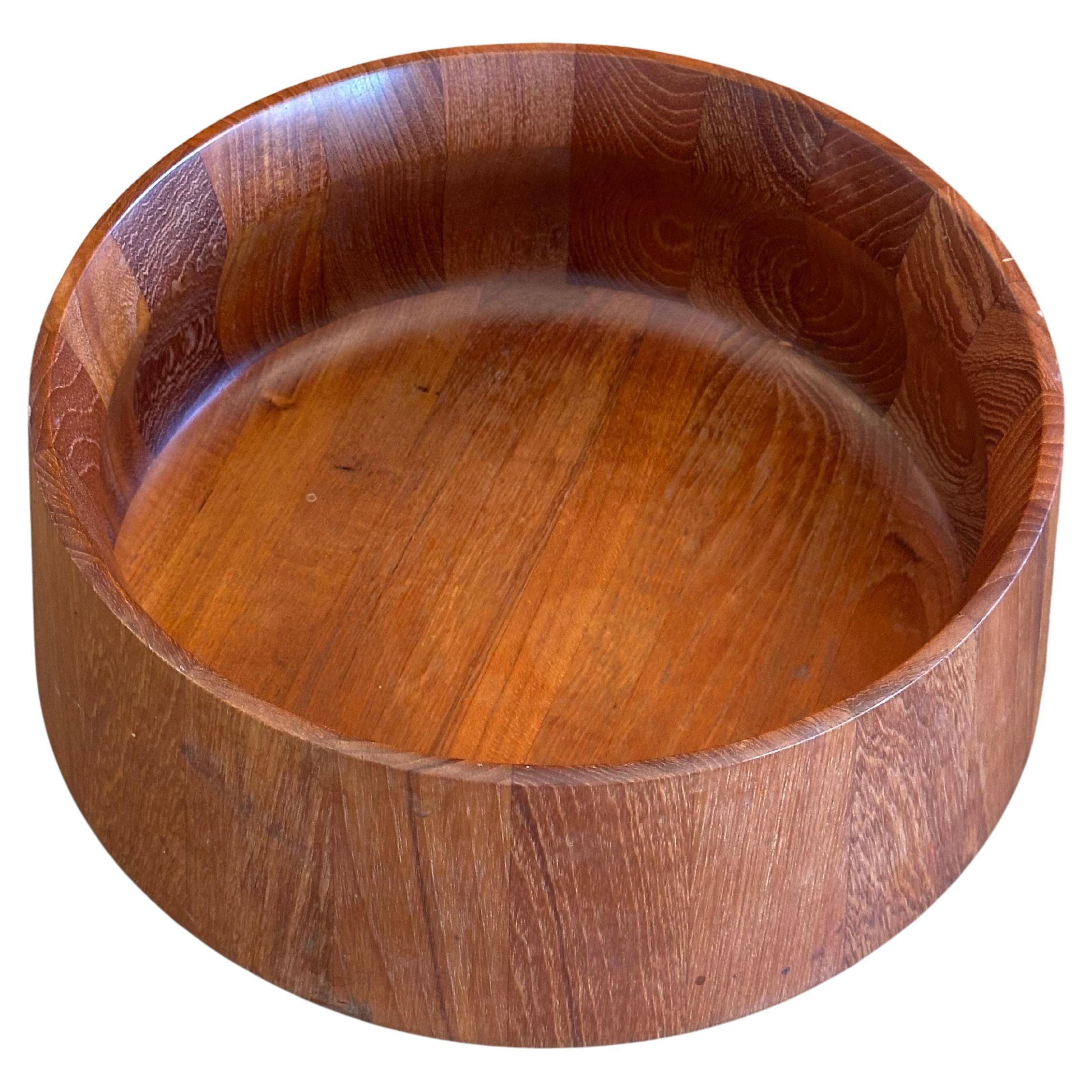 Cuenco cónico moderno danés de teca de Jens Quistgaard para Dansk en venta 3