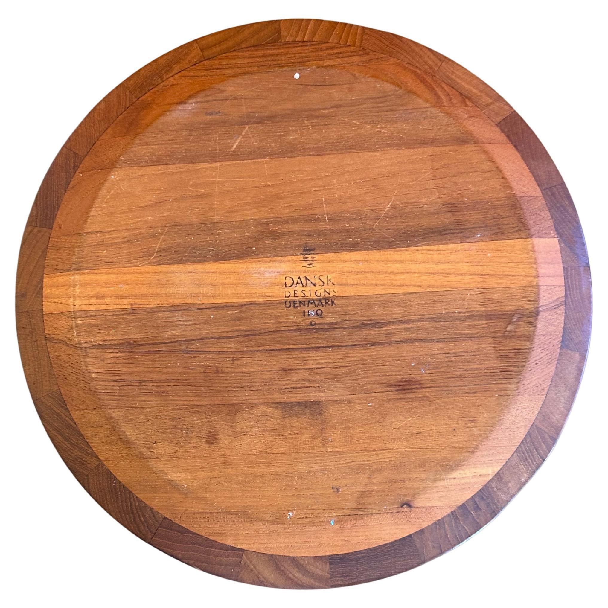 Cuenco cónico moderno danés de teca de Jens Quistgaard para Dansk siglo XX en venta