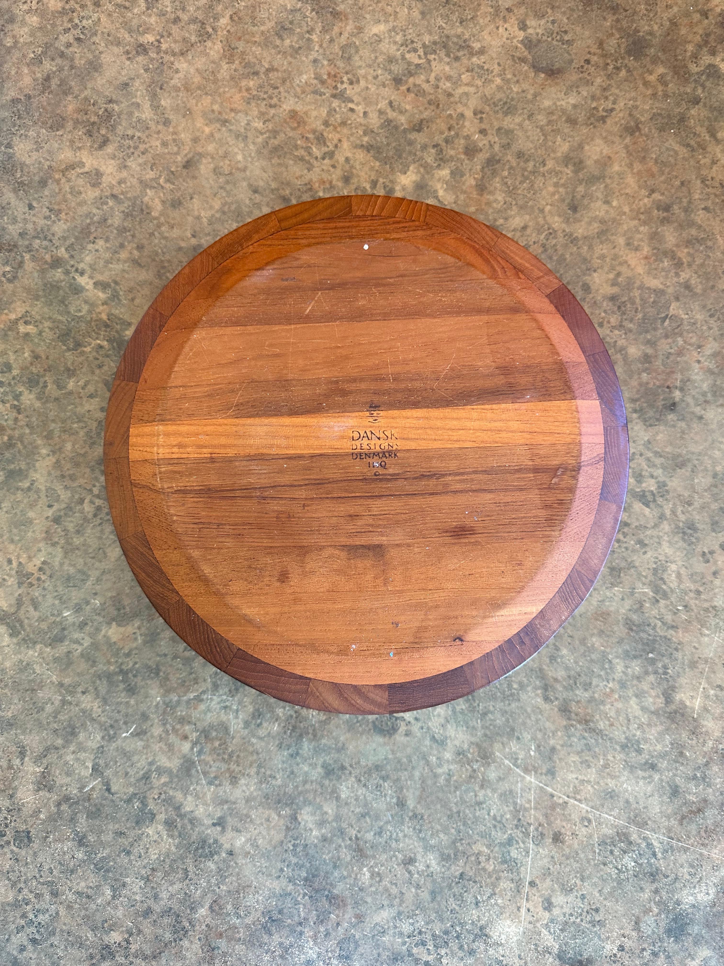 Cuenco cónico moderno danés de teca de Jens Quistgaard para Dansk en venta 1