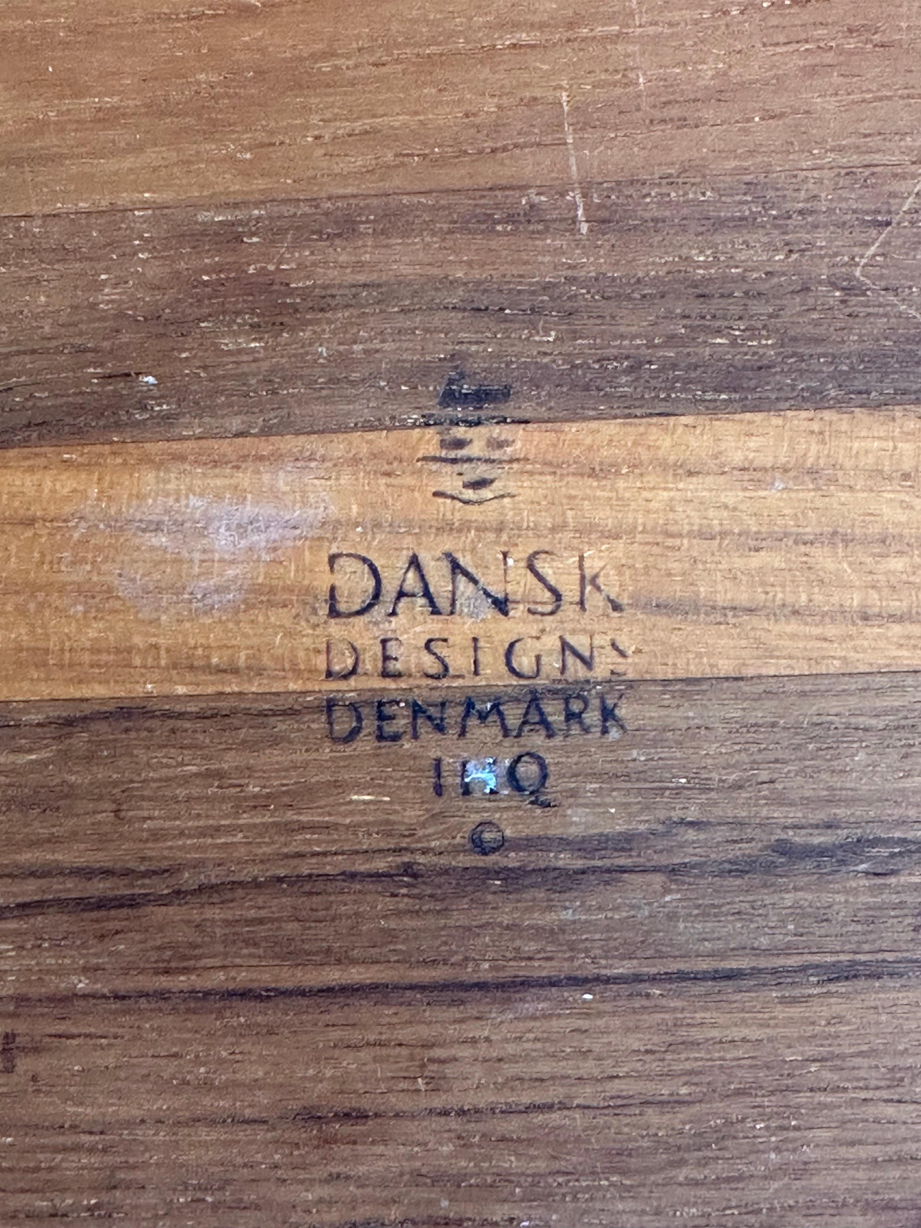 Cuenco cónico moderno danés de teca de Jens Quistgaard para Dansk en venta 2