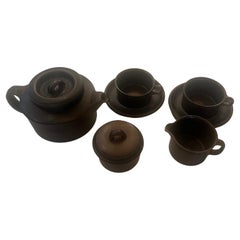 Danish Modern Tea Coffee Set Model Ruska, by Ulla Procope for Arabia, 1970s