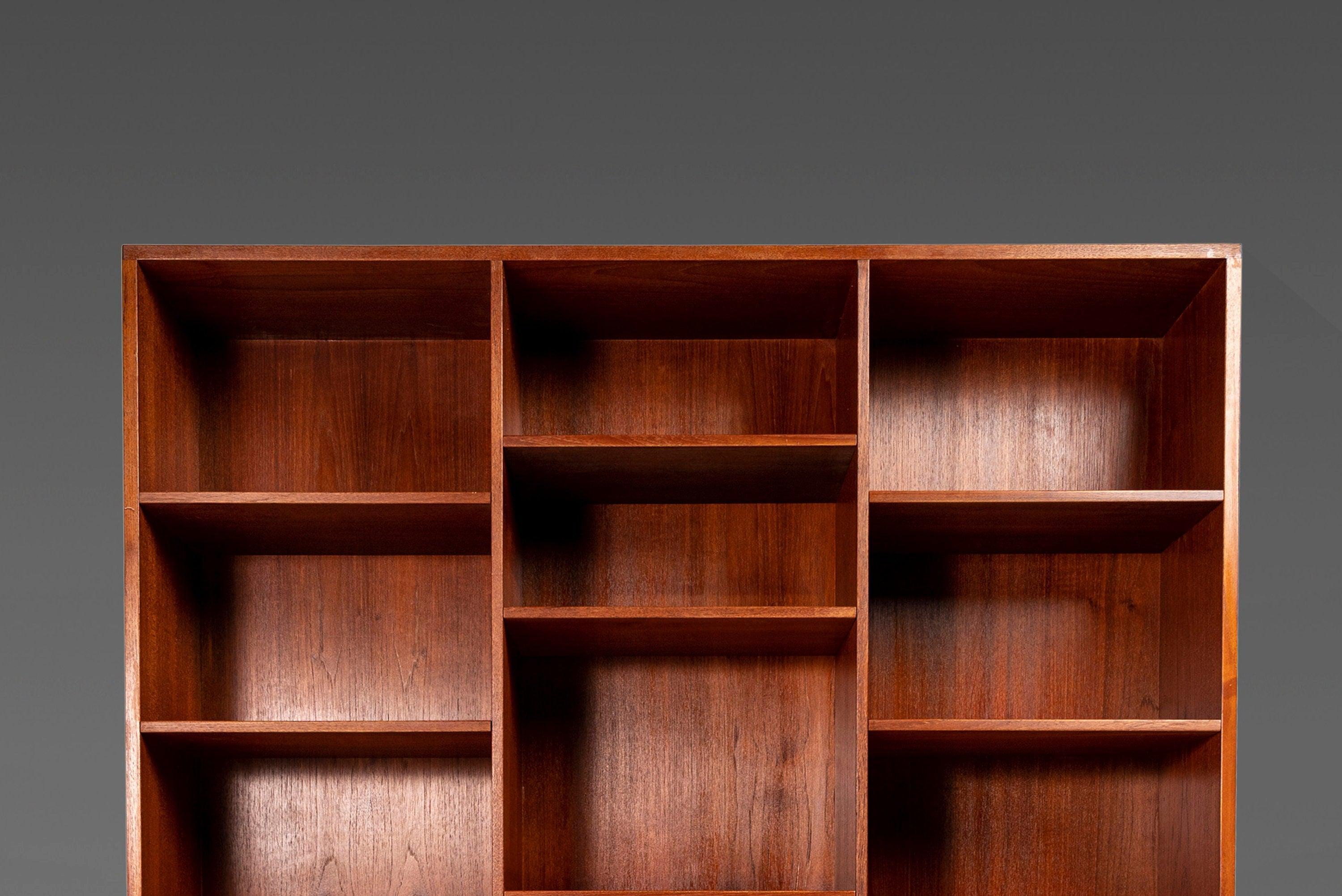 Danish Modern Teak 2-Door Sideboard w/ Topper by Peter Lovig Nielsen for Dansk 3