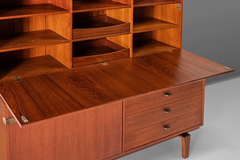 Danish Modern Teak 4Drawer Sideboard w/ Topper by Peter Lovig Nielsen