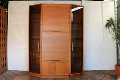 Danish Modern Teak 5-Piece Entertainment / Wall Unit — 1970s