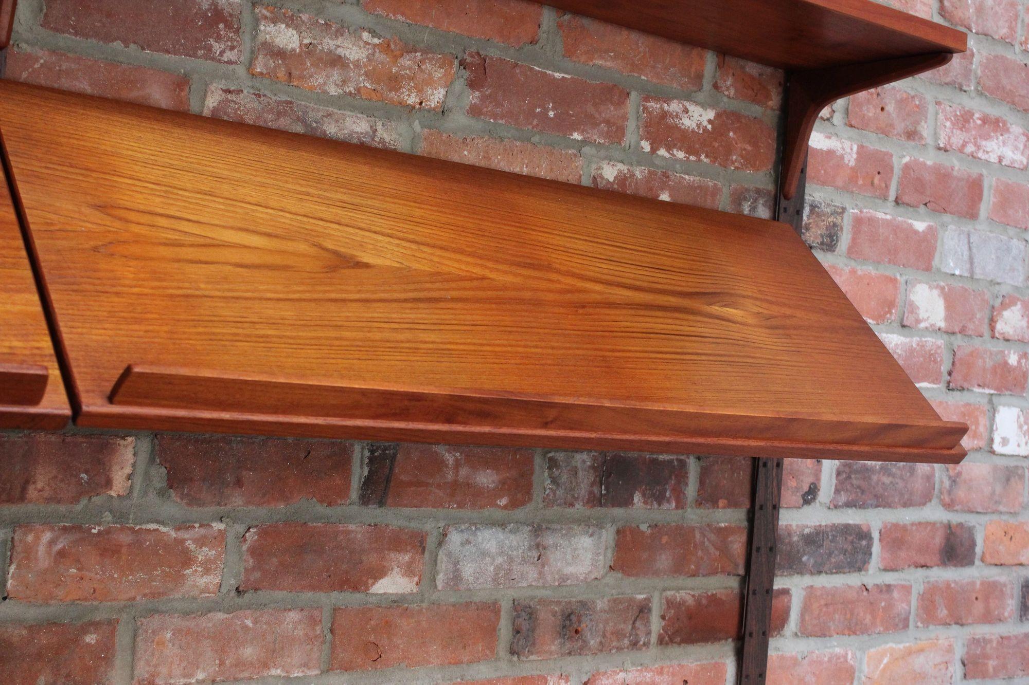 Danish Modern Teak and Rosewood Wall Unit Wall by Rud Thygesen & Johnny Sørensen 5