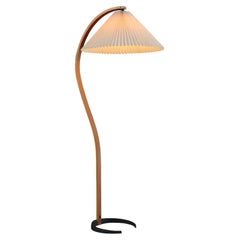 Vintage Expertly Restored - Danish Modern Teak Arc Floor Lamp by Mads Caprani