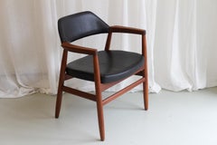 Dänischer moderner dänischer Teakholzsessel von Tove & Edvard Kindt-Larsen, 1950er Jahre.