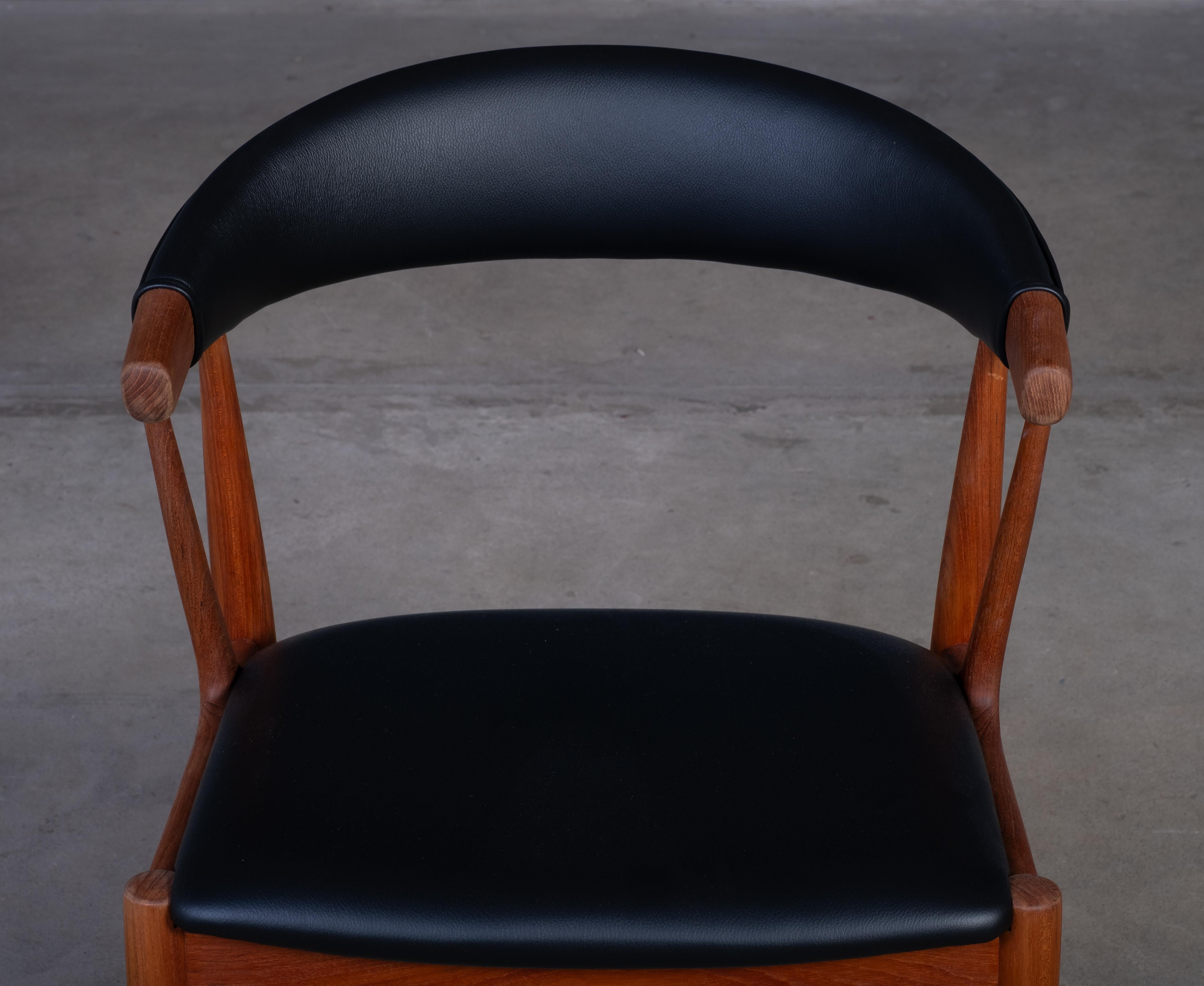 Sillón moderno danés de teca Modelo BA113 de Johannes Andersen, años 60 en Excelente estado para la venta en Nørre Aaby, DK