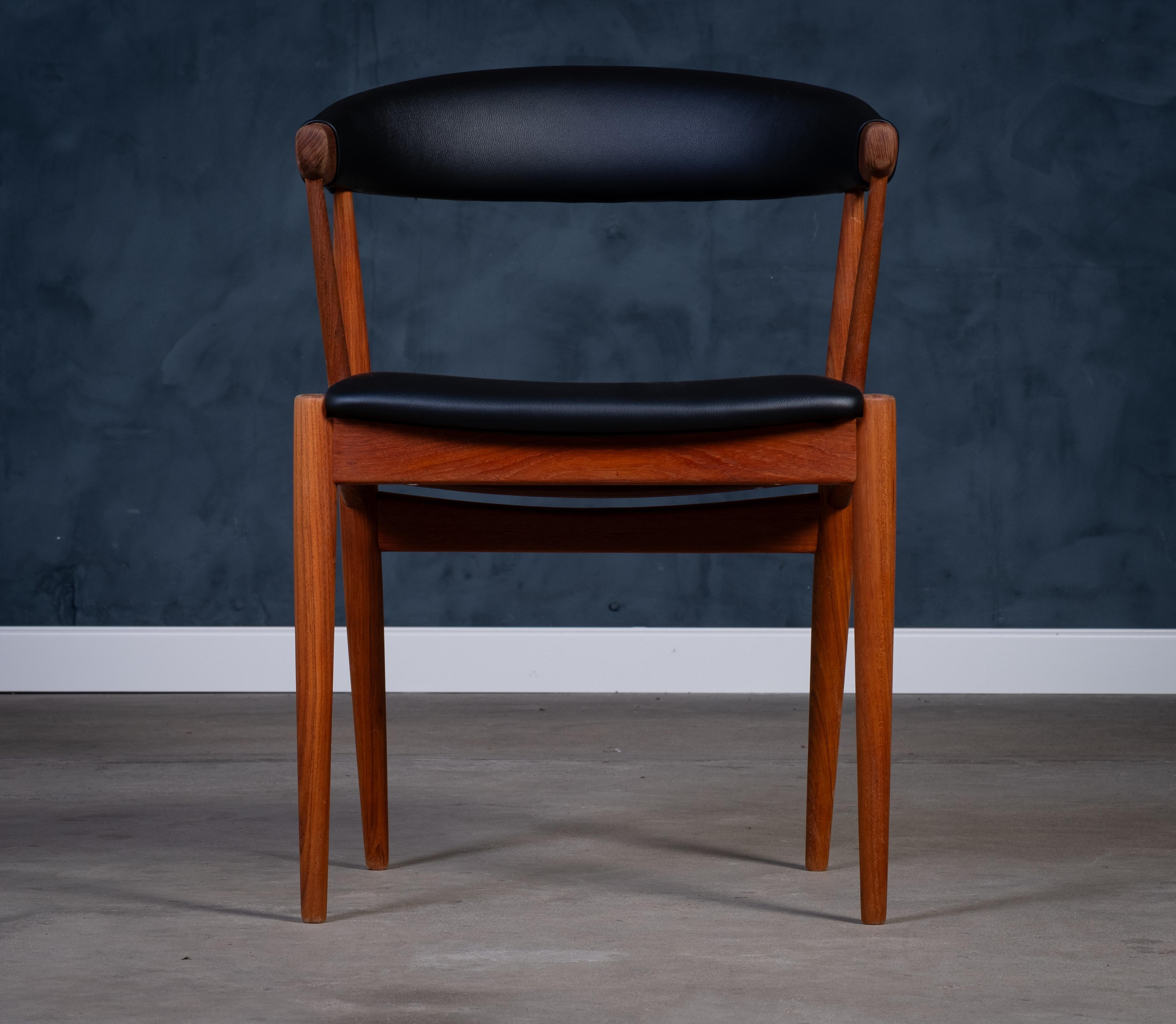 Sillón moderno danés de teca Modelo BA113 de Johannes Andersen, años 60 mediados del siglo XX en venta