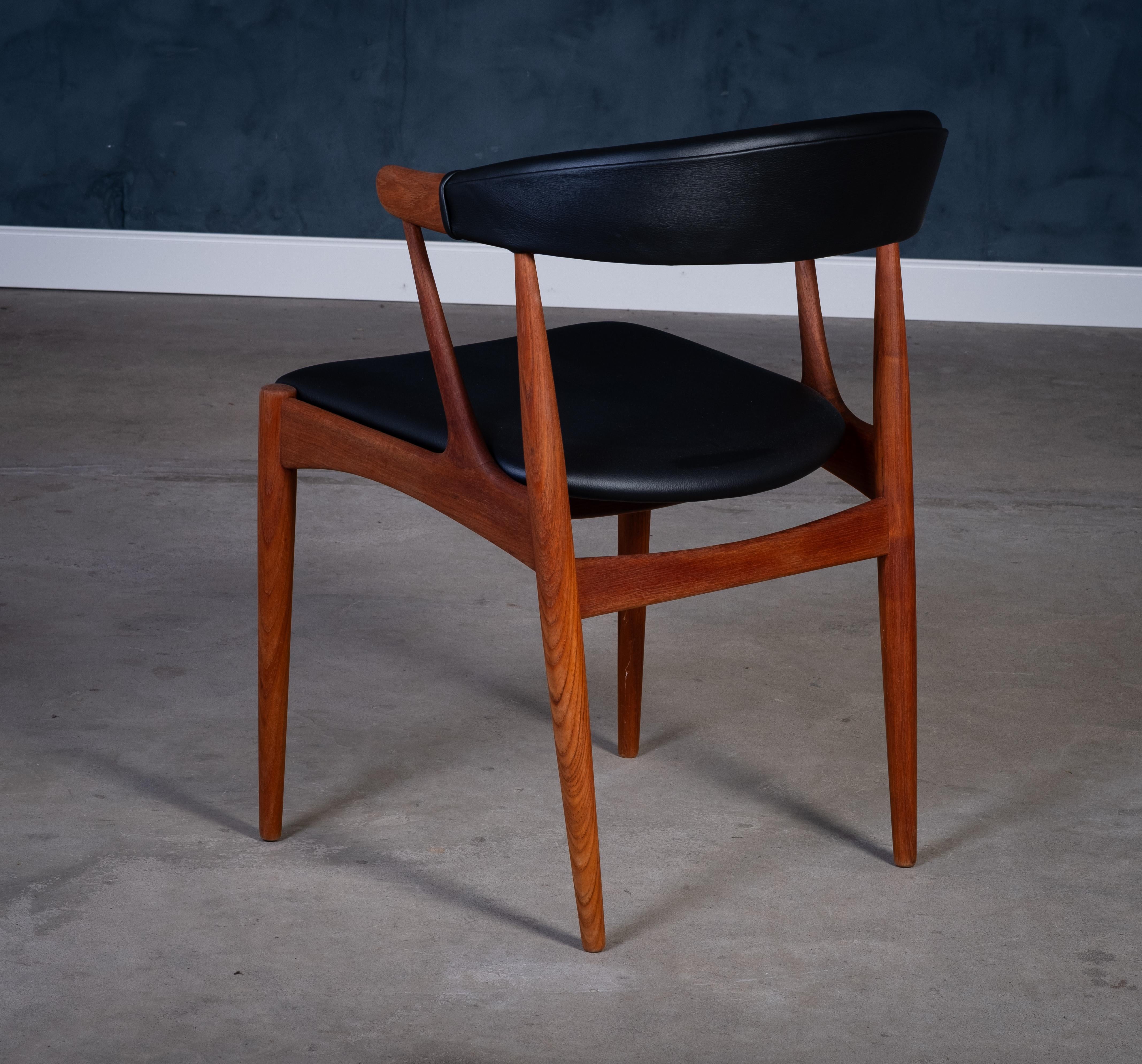 Sillón moderno danés de teca Modelo BA113 de Johannes Andersen, años 60 en venta 1