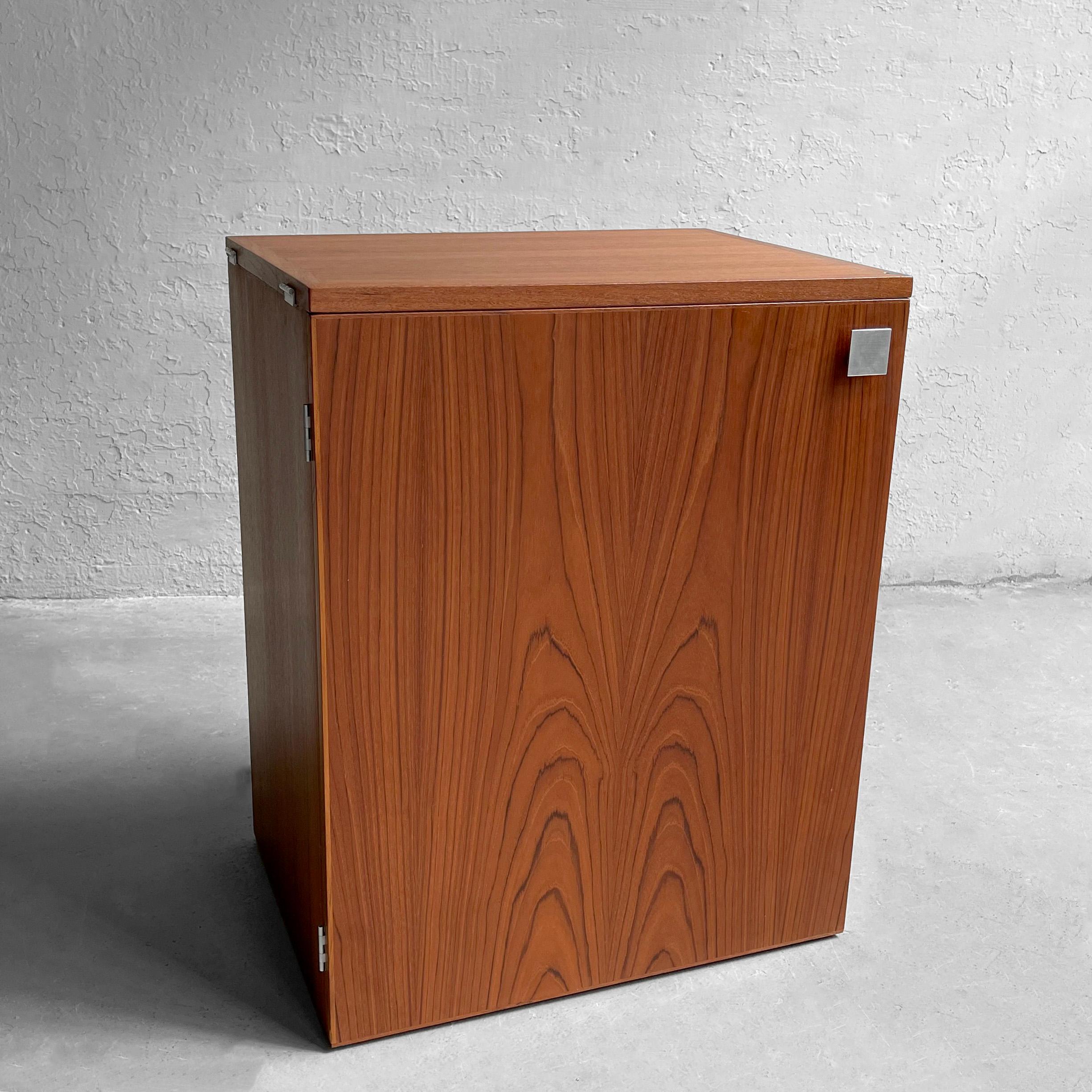 20th Century Danish Modern Teak Bar Cabinet by Eric Buch for Dyrlund