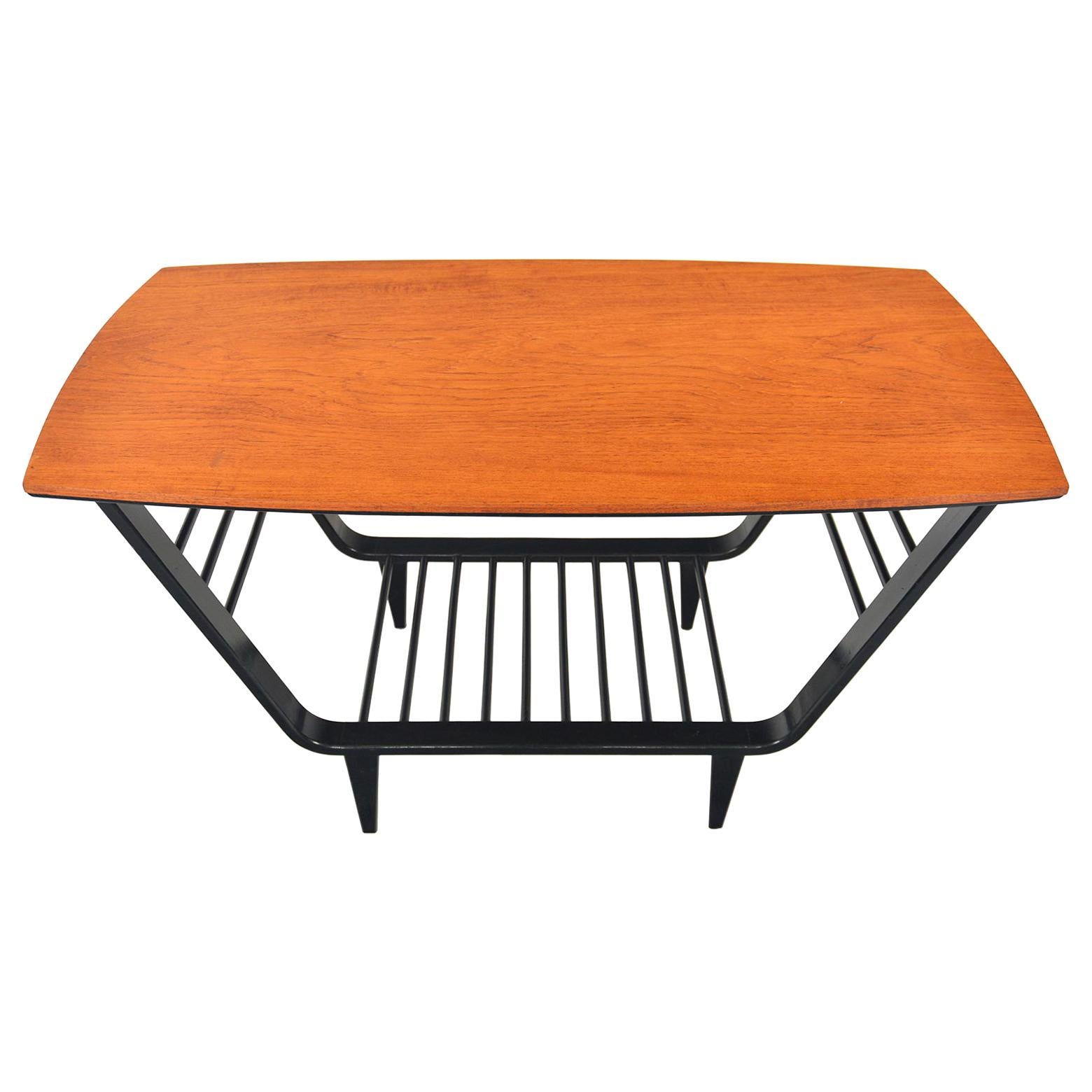 Aureola Black Tall Coffee Table For Sale at 1stDibs