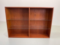 Danish Modern Teak Bookcase by Børge Mogensen for FDB Møbler, 1950s