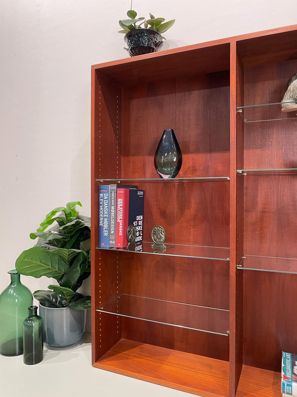 Danish Modern Teak Bookcase by Børge Mogensen for FDB Møbler, 1950s For Sale 15