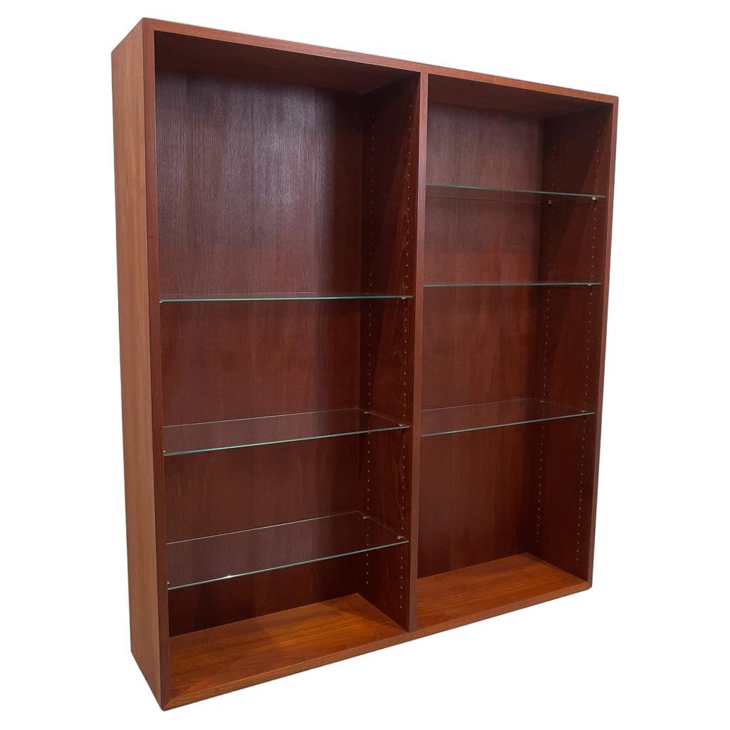 Danish Modern Teak Bookcase by Børge Mogensen for FDB Møbler, 1950s For Sale