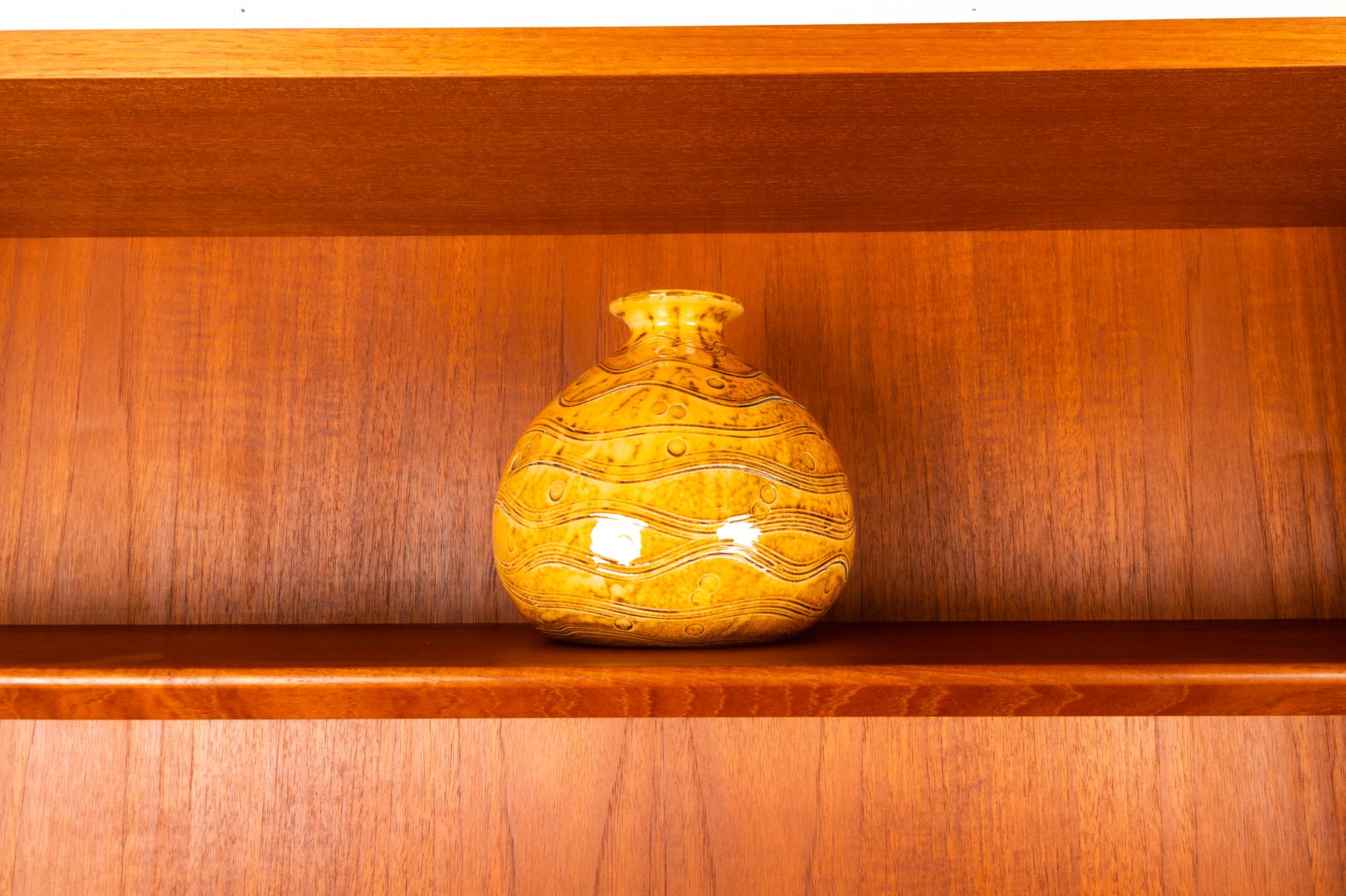 Danish Modern Teak Bookcase by Johannes Sorth, 1970s 9